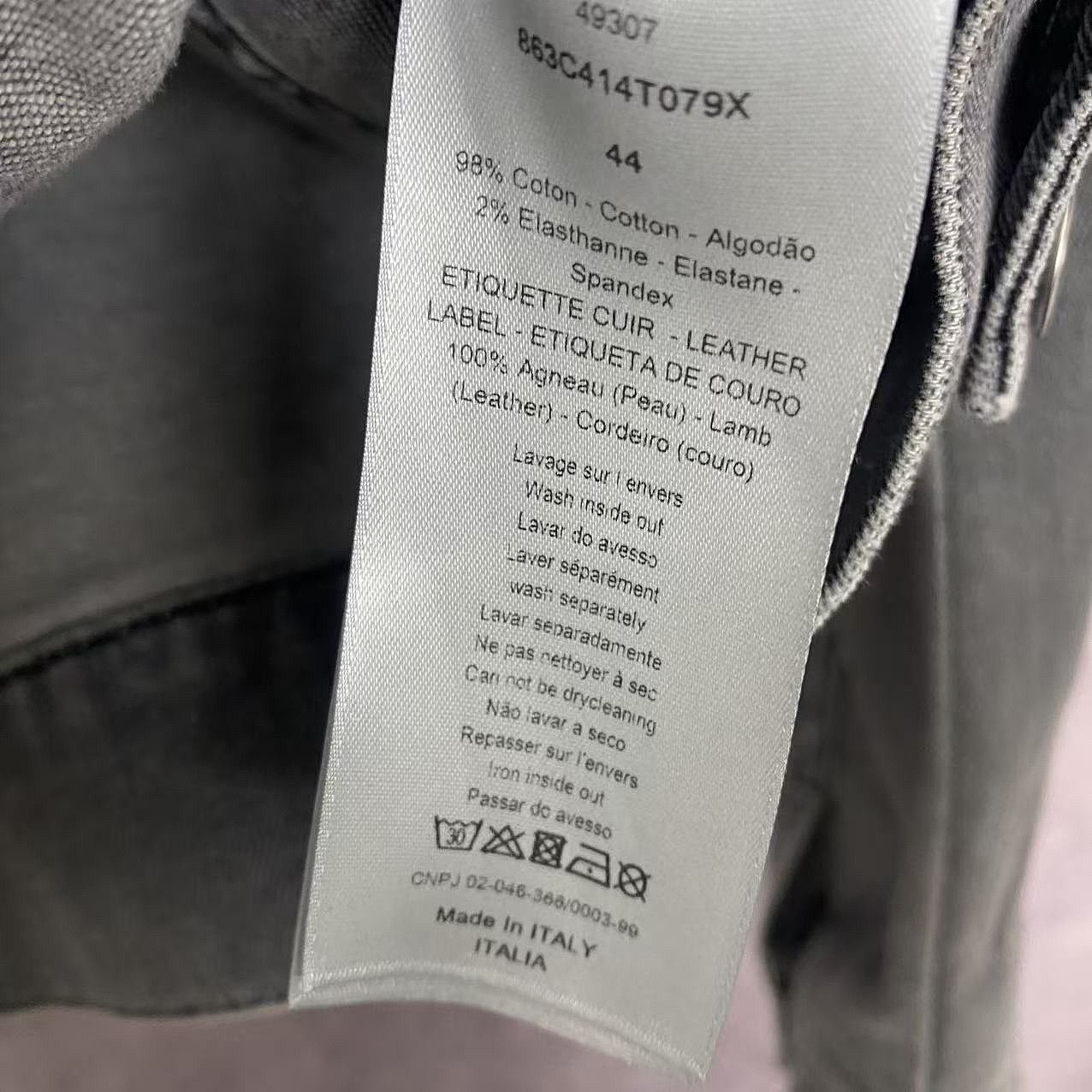 Dior Dior Washed Denim Jacket Size S Size US S / EU 44-46 / 1 - 4 Thumbnail