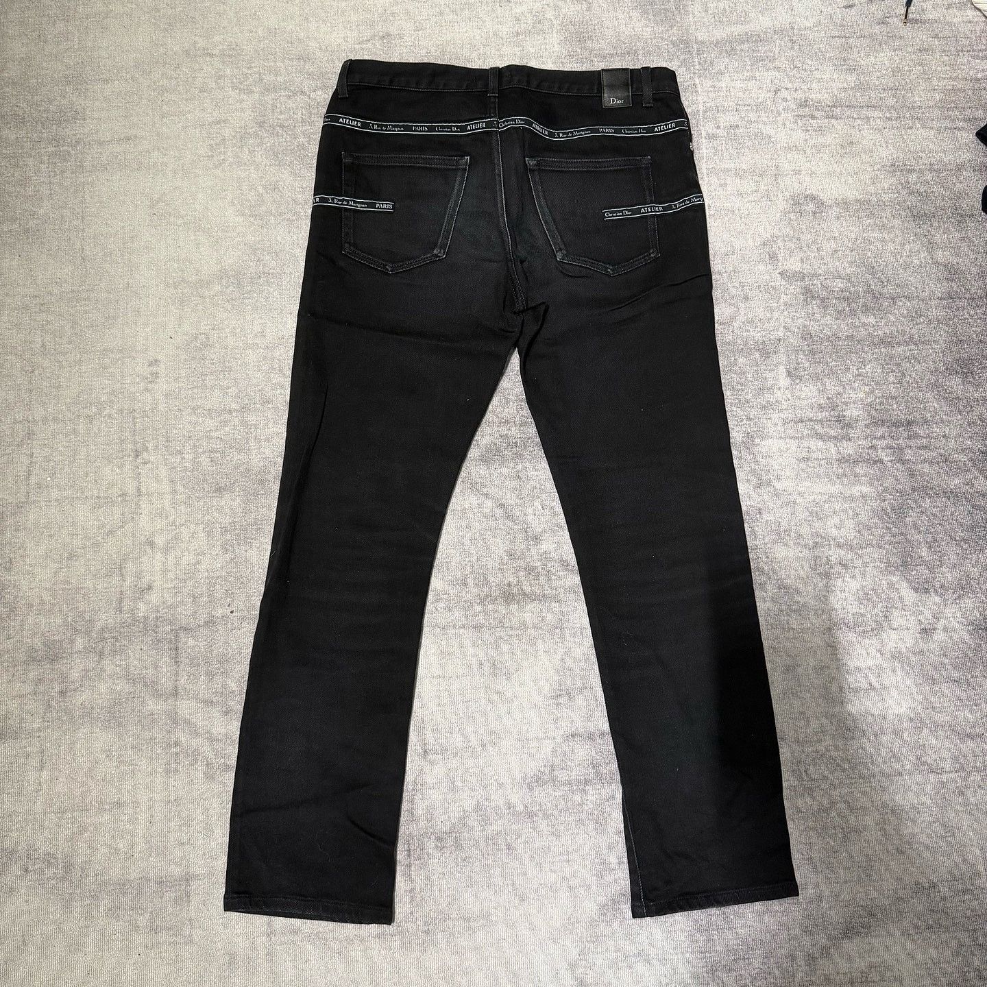 Dior Dior Atelier Print Denim Jeans Size 30 Size US 30 / EU 46 - 2 Thumbnail