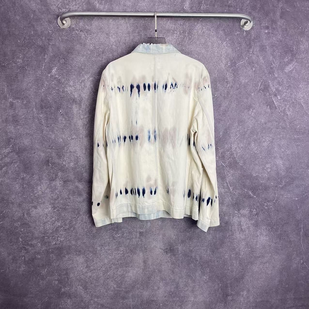 Dior Dior Tie-Dye Bee Denim Jacket Size 40 Size M / US 6-8 / IT 42-44 - 2 Thumbnail