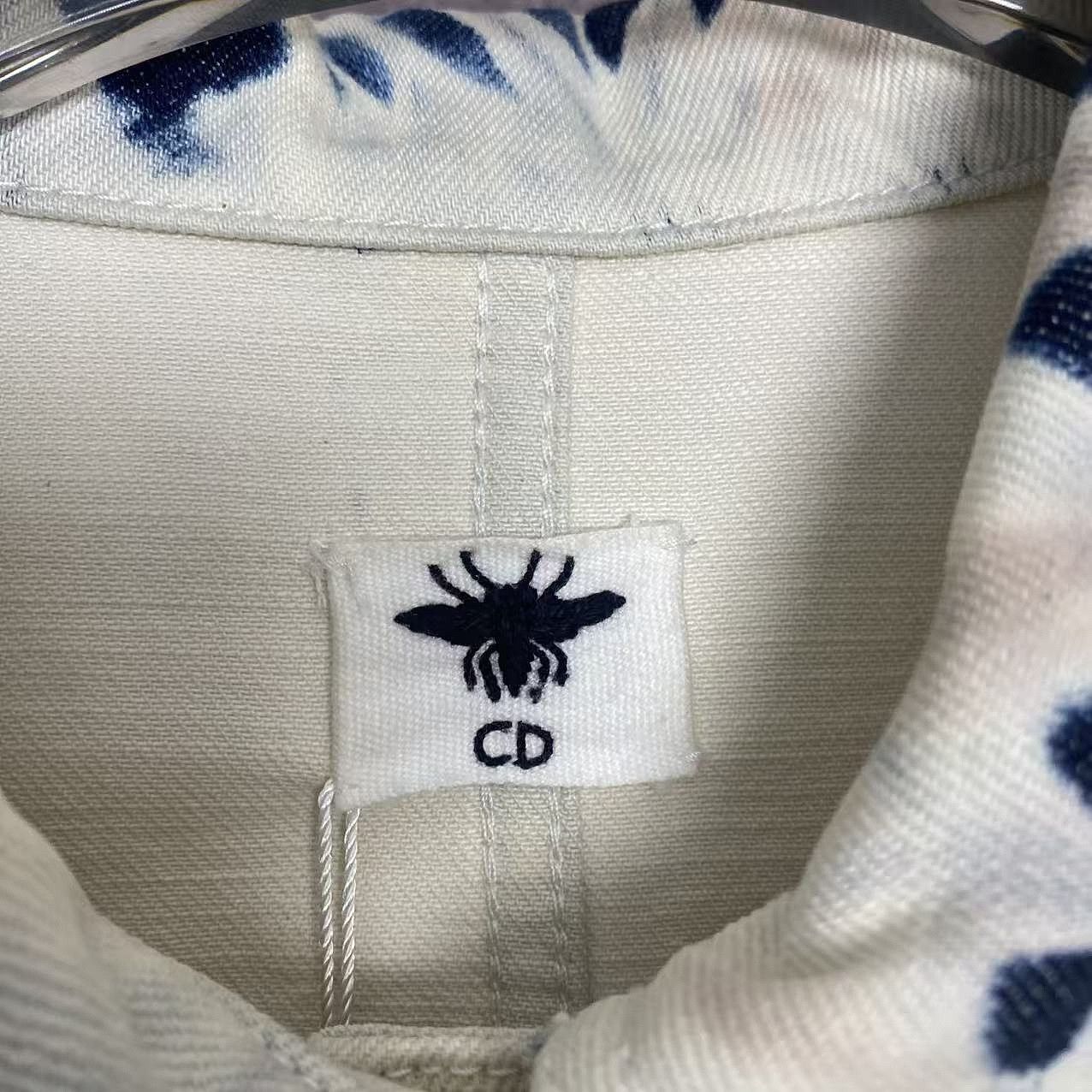 Dior Dior Tie-Dye Bee Denim Jacket Size 40 Size M / US 6-8 / IT 42-44 - 3 Thumbnail