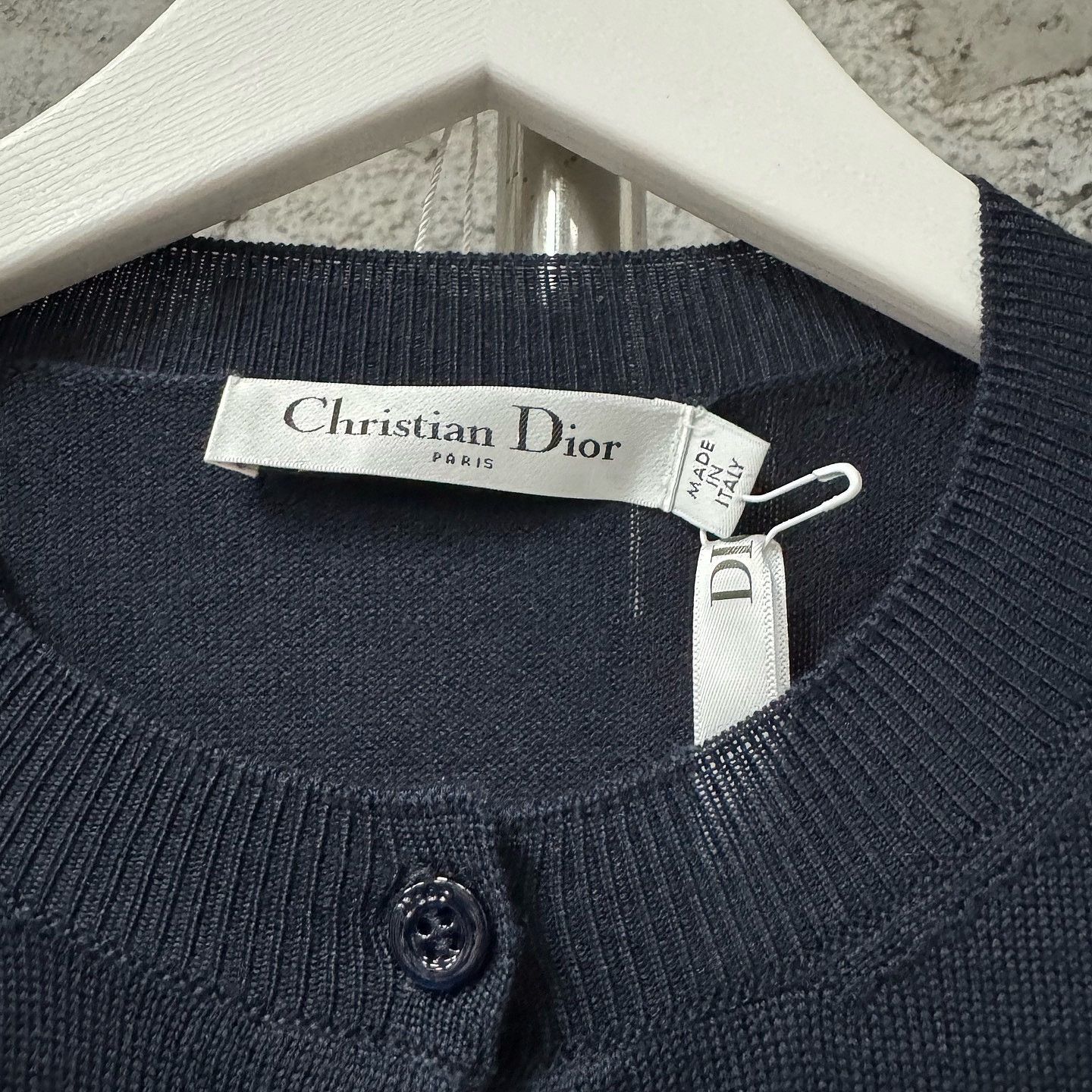 Dior Dior Rhinestone Shield Cardigan Size FR 38 Size S / US 4 / IT 40 - 3 Thumbnail