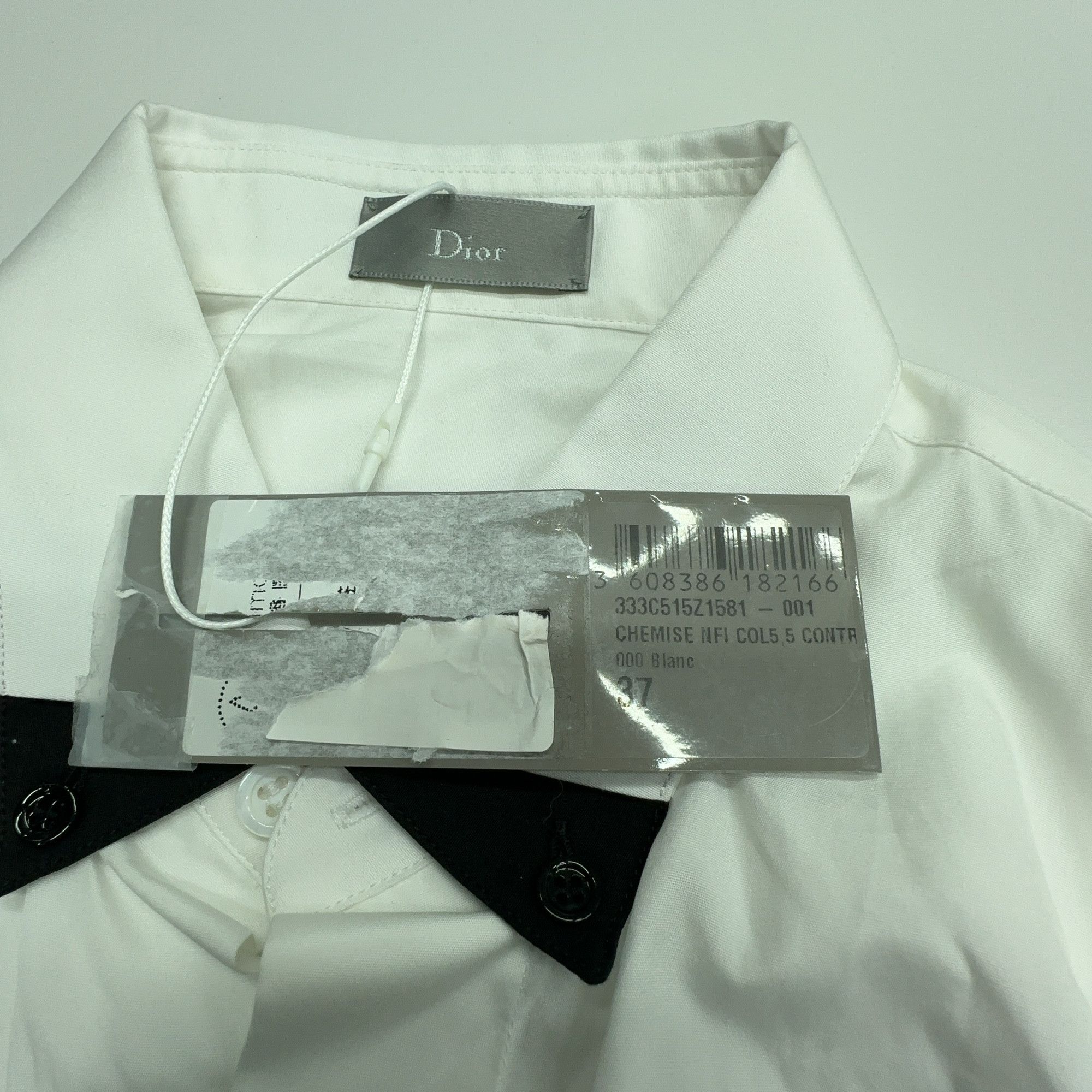 Dior Dior Contrast Collar Shirt Size 37 Size US S / EU 44-46 / 1 - 3 Thumbnail