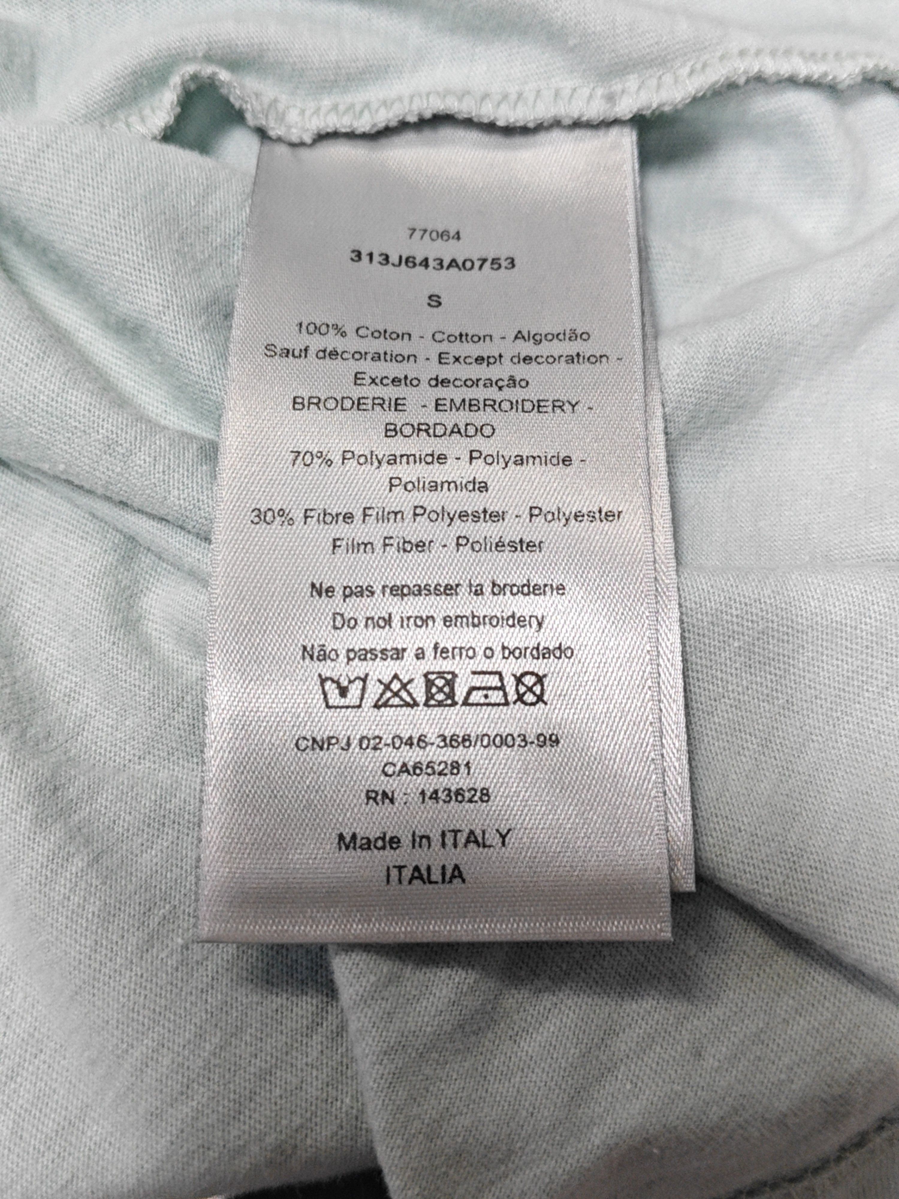 Dior Dior x ERL Logo Long Sleeve T-Shirt Size S Size US S / EU 44-46 / 1 - 4 Thumbnail