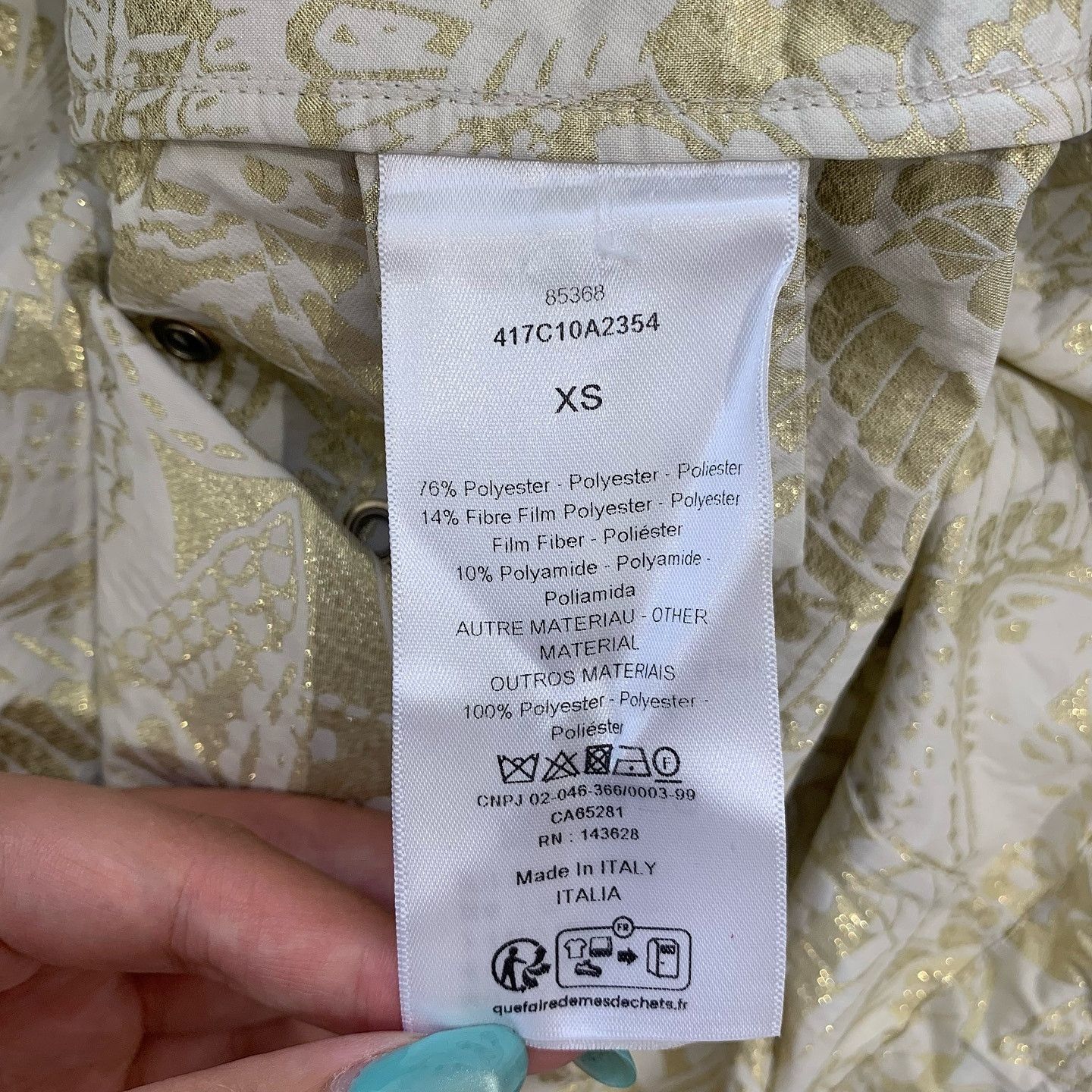 Dior Christian Dior Butterfly Floral Anorak Size XS Size XS / US 0-2 / IT 36-38 - 4 Thumbnail