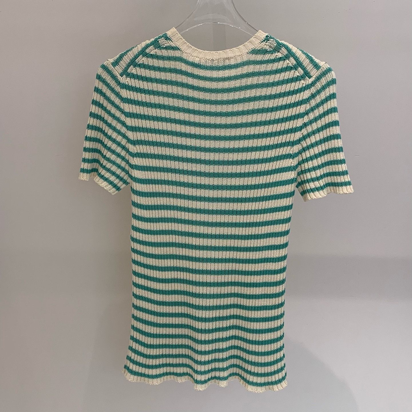 Dior Dior Striped Logo Short Sleeve Sweater Size 38 Size S / US 4 / IT 40 - 2 Thumbnail