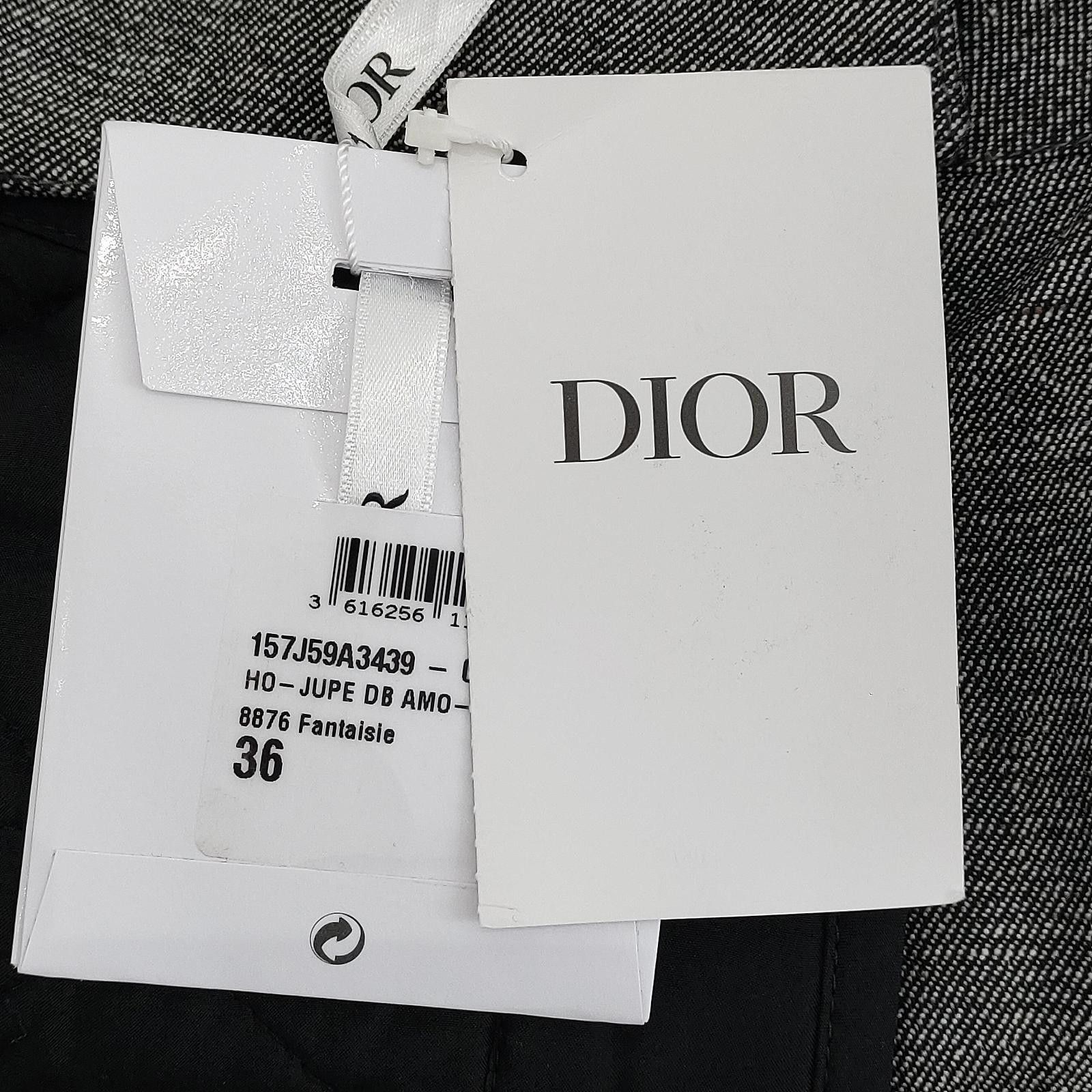 Dior Dior Wool Blend Mini Skirt Size 36 Size 26" / US 2 / IT 38 - 5 Thumbnail