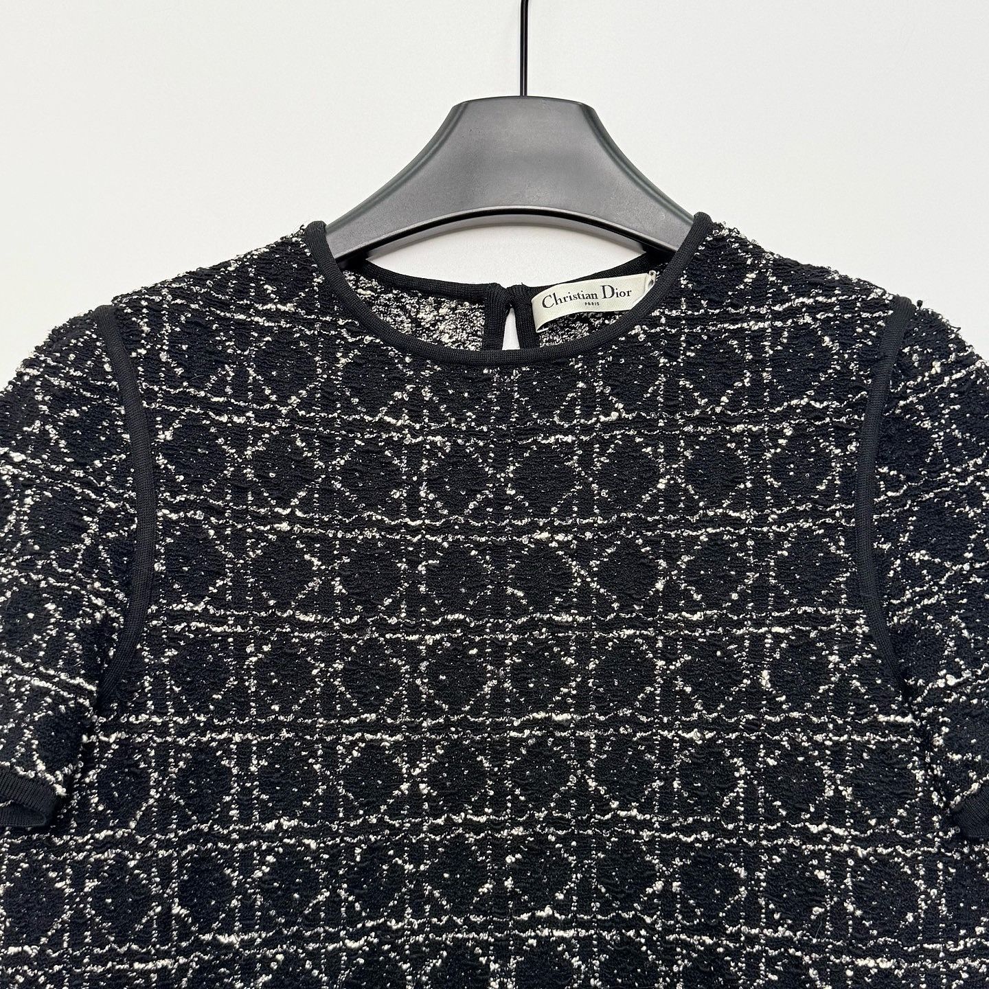 Dior Dior Cannage Tweed Knit Top Size 38 Size S / US 4 / IT 40 - 6 Thumbnail