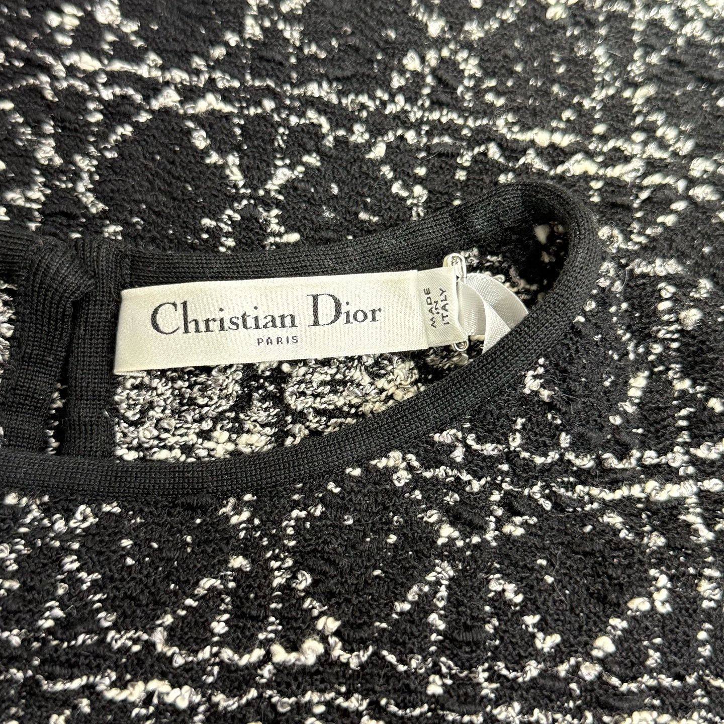 Dior Dior Cannage Tweed Knit Top Size 38 Size S / US 4 / IT 40 - 3 Thumbnail