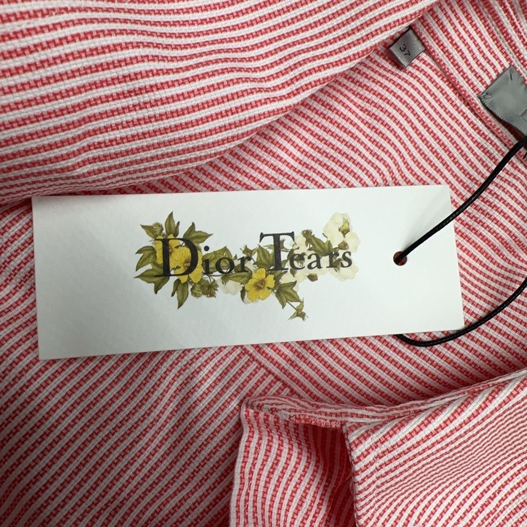 Dior Dior x Denim Tears Striped Embroidered Shirt Size 37 Size US S / EU 44-46 / 1 - 5 Thumbnail