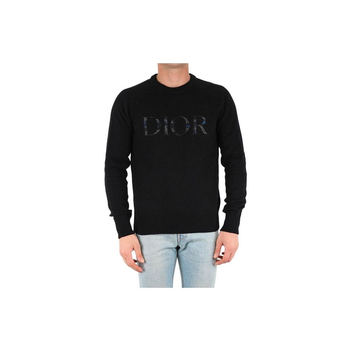 Dior Dior Embroidered Logo Wool Sweater Size XS Size US XS / EU 42 / 0 - 6 Thumbnail
