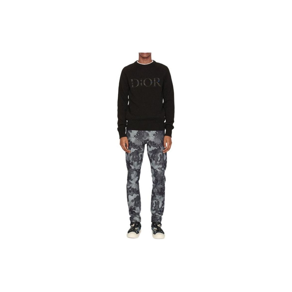 Dior Dior Embroidered Logo Wool Sweater Size XS Size US XS / EU 42 / 0 - 5 Thumbnail