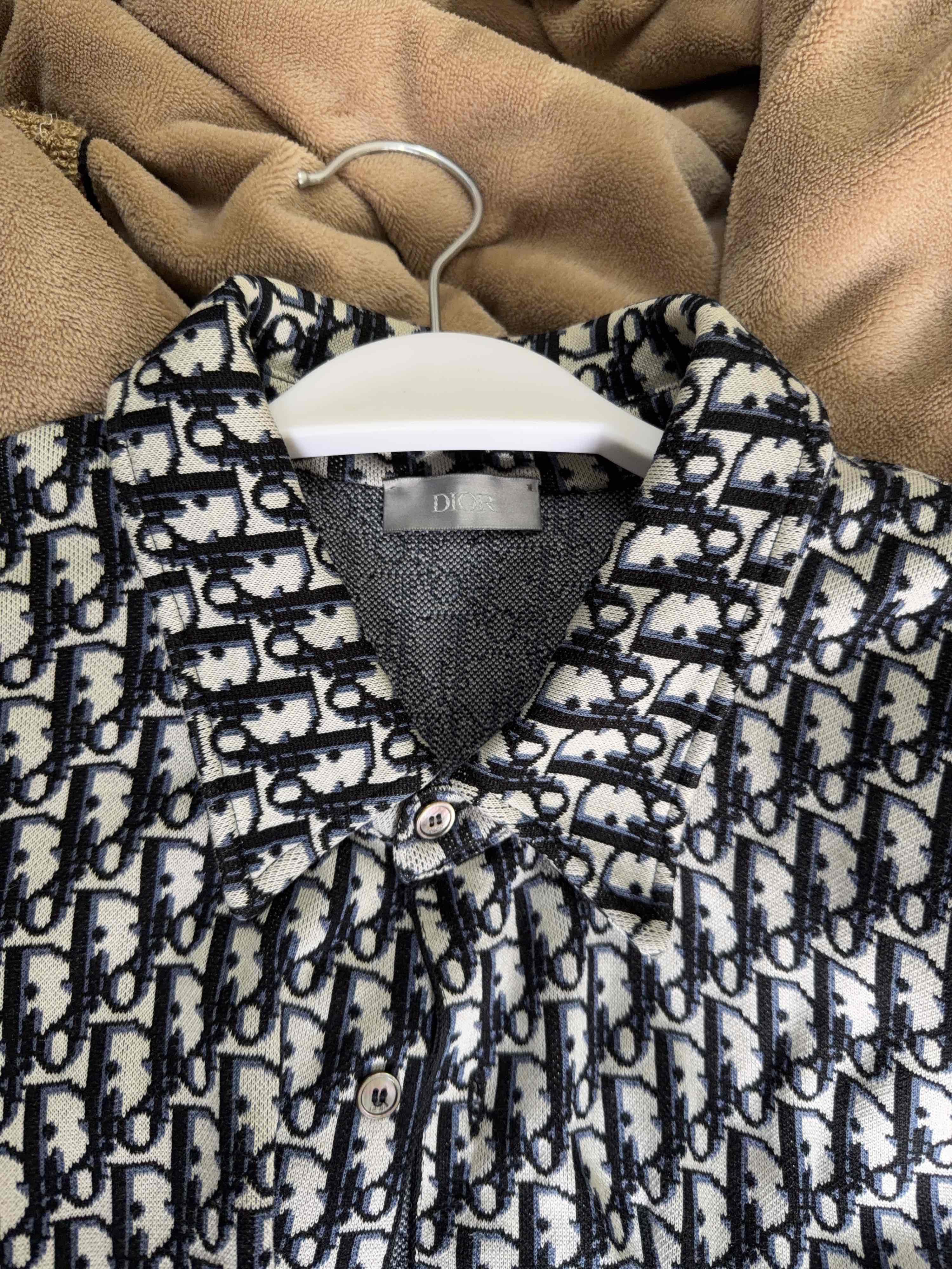 Dior Dior Oblique Jacquard Shirt Size XL Size US XL / EU 56 / 4 - 6 Thumbnail