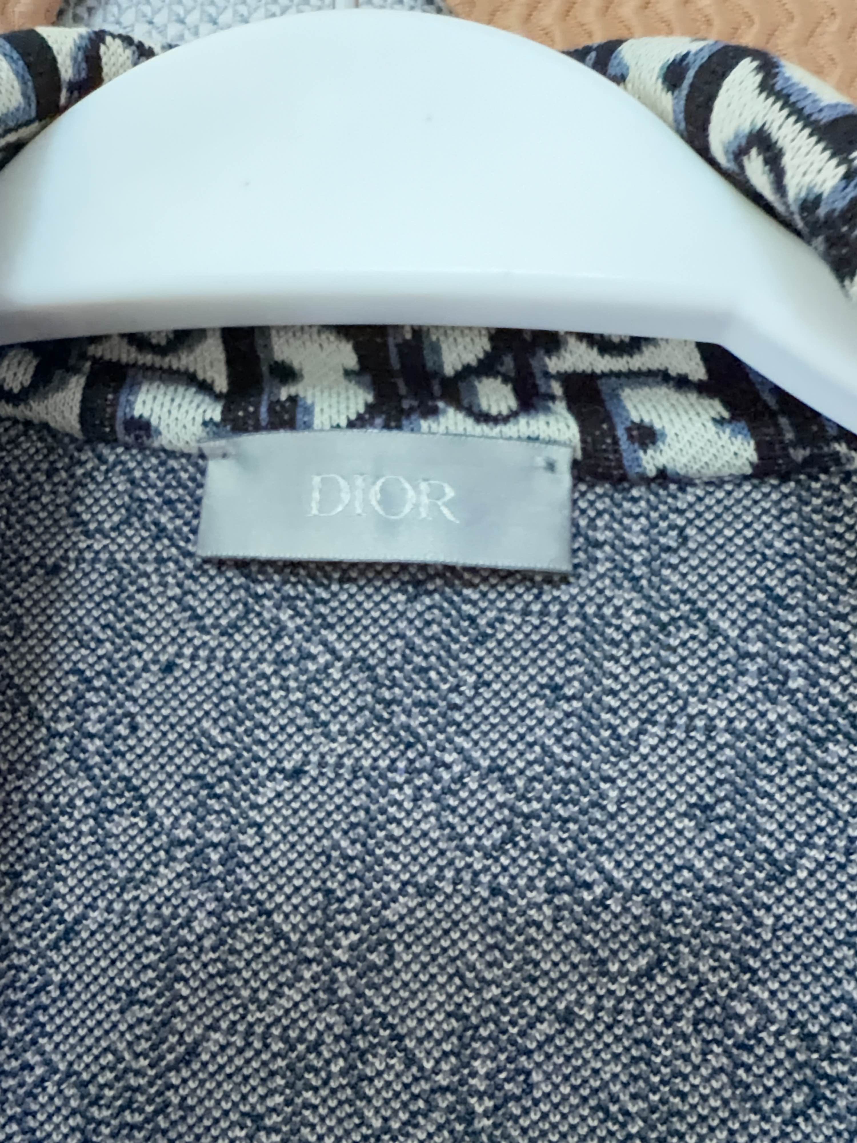 Dior Dior Oblique Jacquard Shirt Size XL Size US XL / EU 56 / 4 - 3 Thumbnail