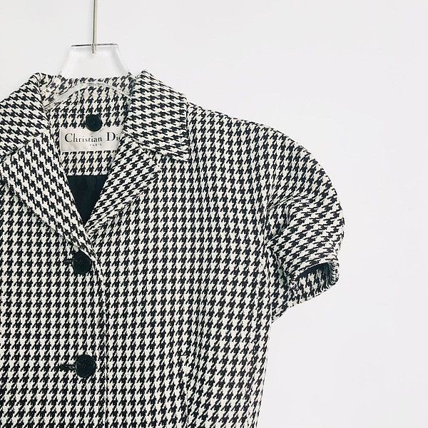 Dior Dior Houndstooth Blazer Size 34 Size XS / US 0-2 / IT 36-38 - 6 Thumbnail