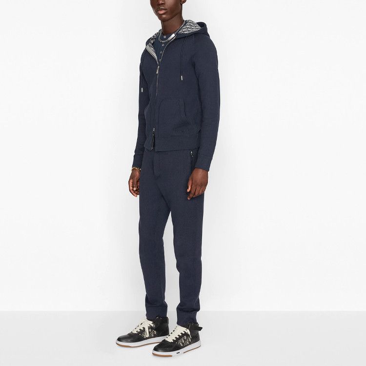 Dior Dior Oblique Zip Hoodie Size XL Size US XL / EU 56 / 4 - 6 Thumbnail