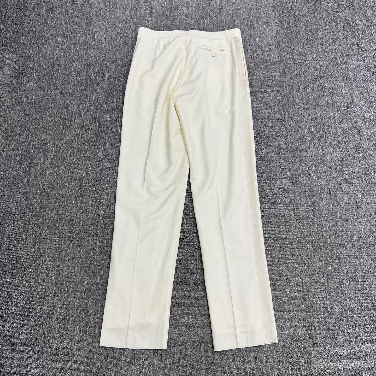 Dior Dior Beige Wool Trousers Size 30 Size US 30 / EU 46 - 2 Thumbnail