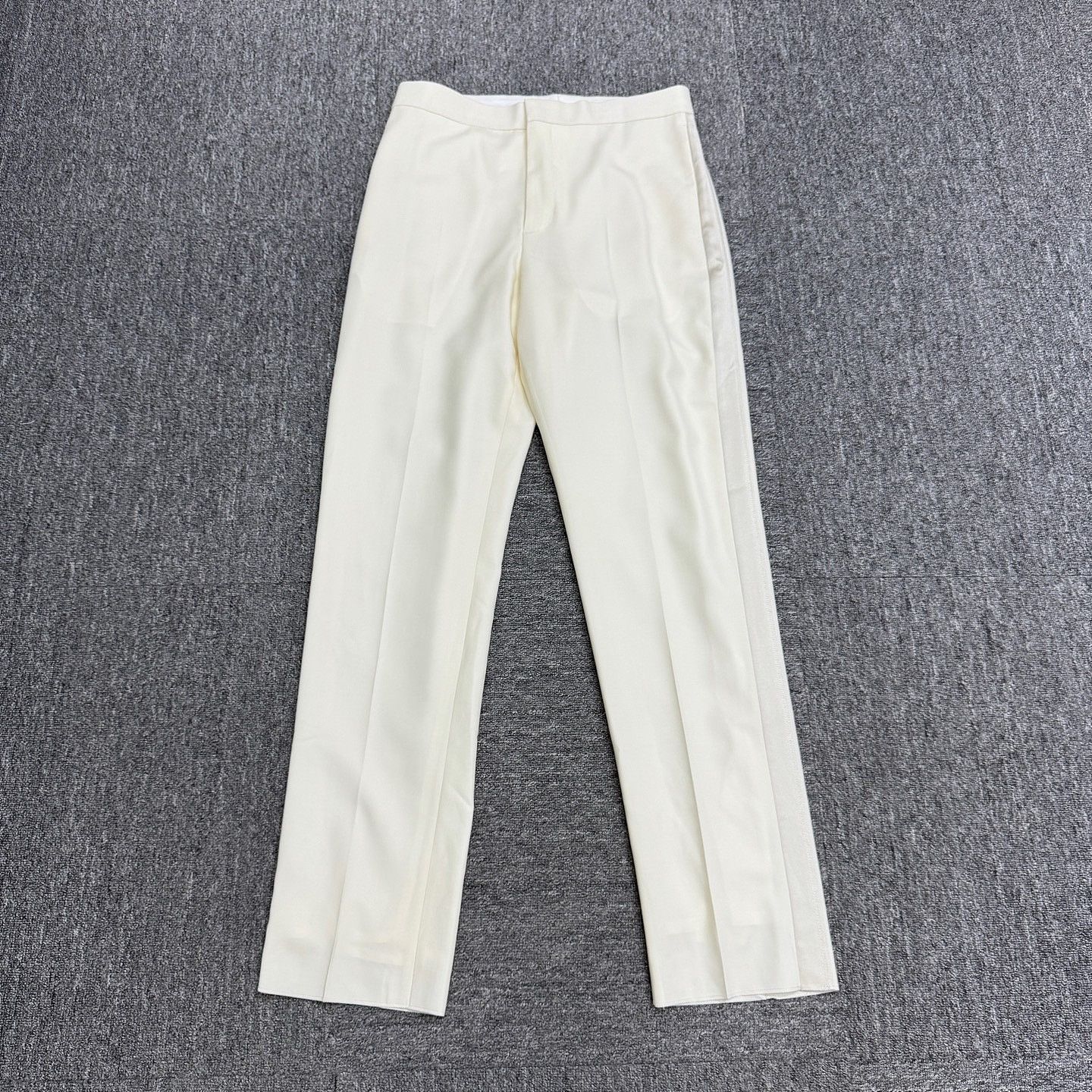 Dior Dior Beige Wool Trousers Size 30 Size US 30 / EU 46 - 6 Thumbnail