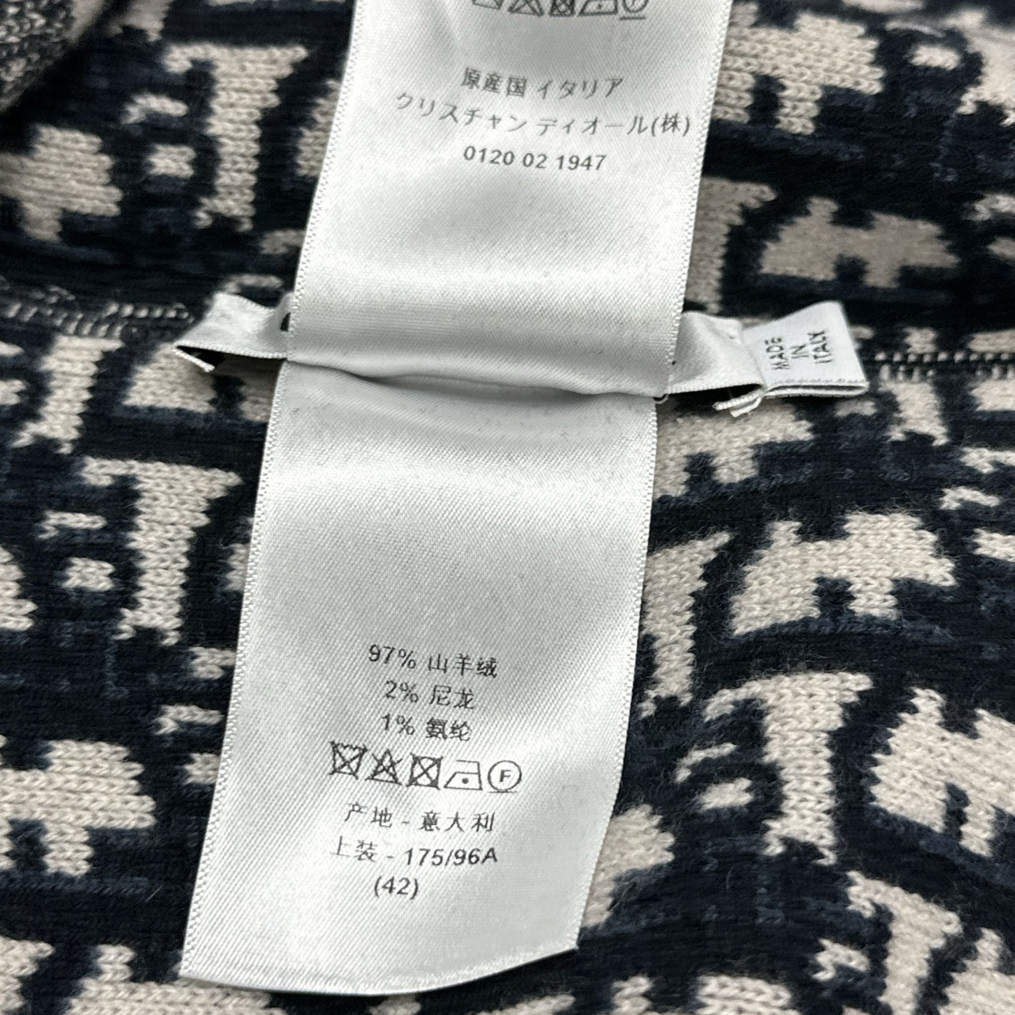 Dior Dior Oblique Reversible Zip Hoodie Size 42 Size M / US 6-8 / IT 42-44 - 6 Thumbnail