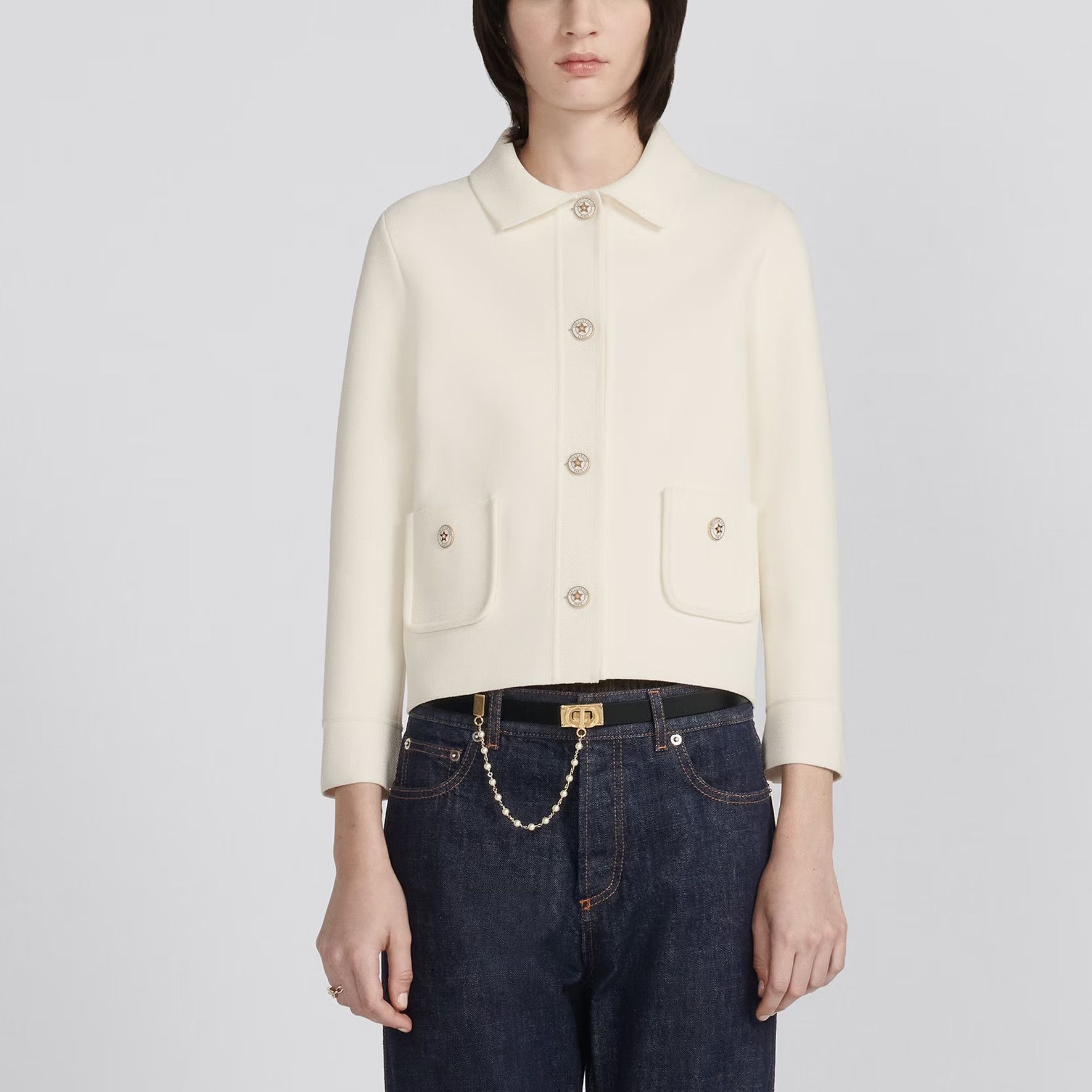 Dior Dior Button Front Knit Jacket Size 40 Size M / US 6-8 / IT 42-44 - 7 Thumbnail