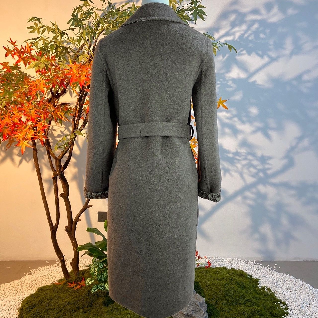 Dior Dior Wool Blend Belted Coat Size 36 Size XS / US 0-2 / IT 36-38 - 2 Thumbnail