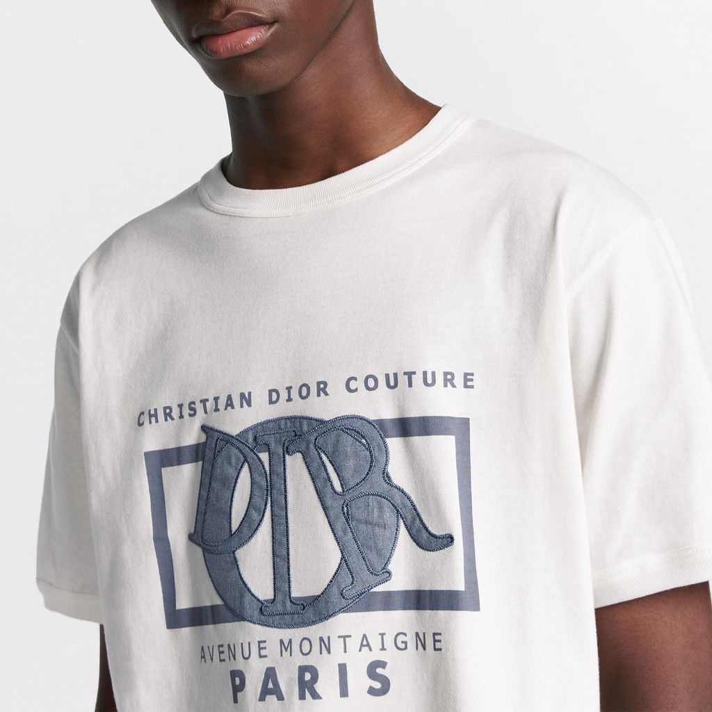 Dior Dior Logo Graphic T-Shirt Size L Size US L / EU 52-54 / 3 - 11 Thumbnail