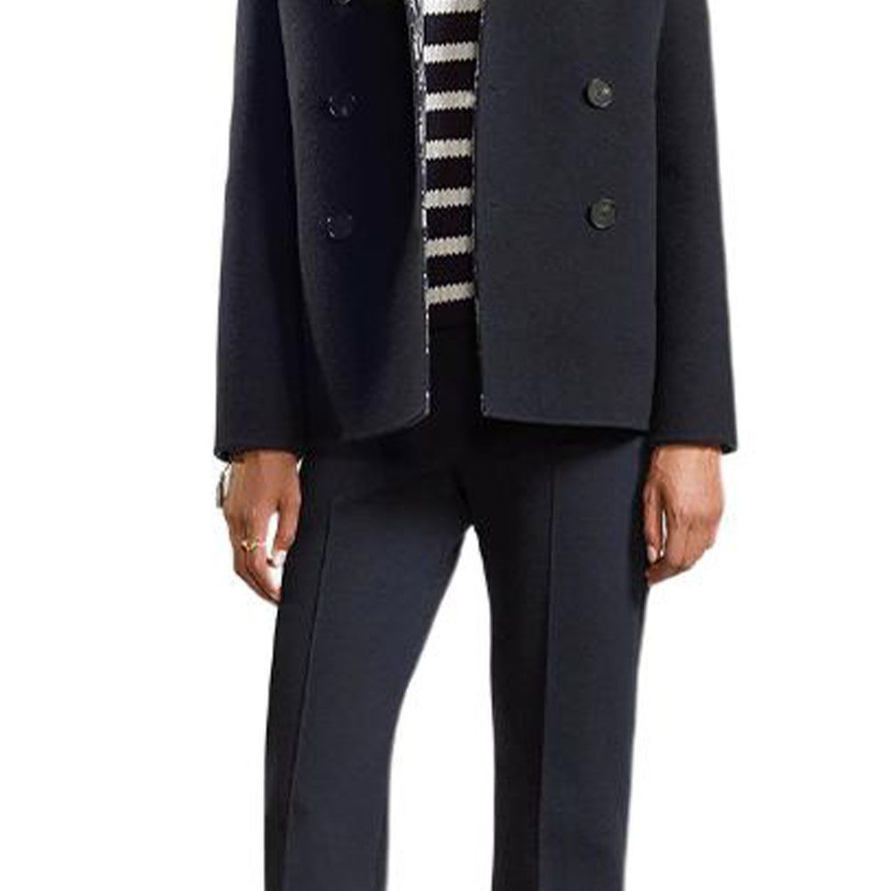 Dior Christian Dior Navy Wool Peacoat Size 36 Size XS / US 0-2 / IT 36-38 - 12 Thumbnail