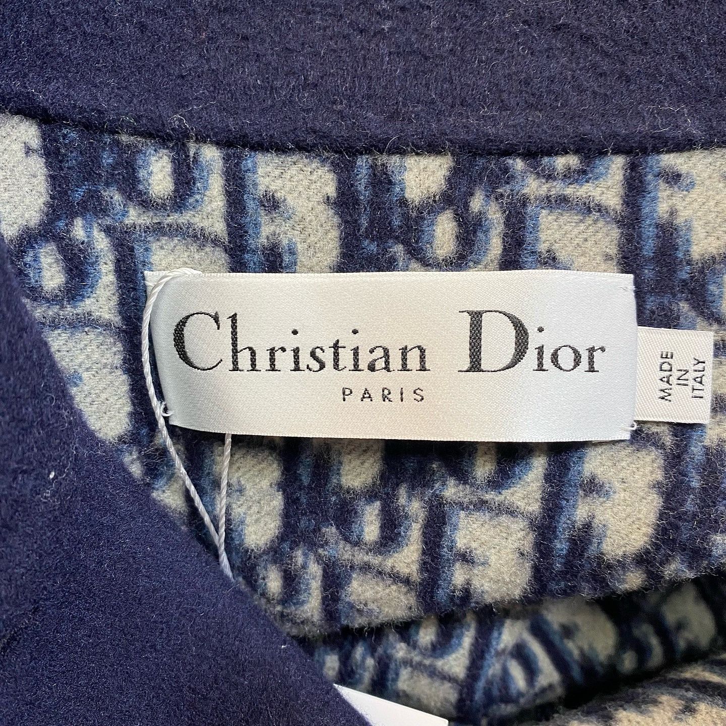 Dior Christian Dior Navy Wool Peacoat Size 36 Size XS / US 0-2 / IT 36-38 - 3 Thumbnail