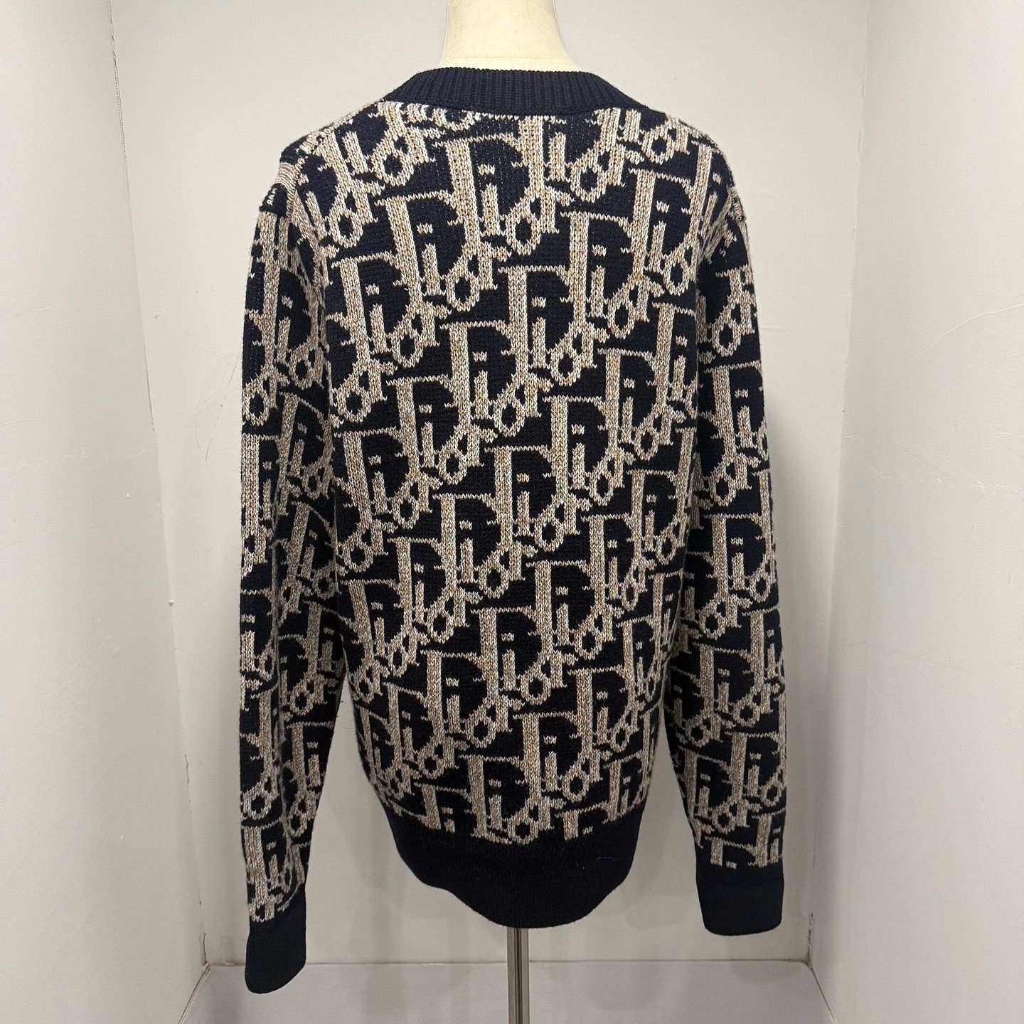 Dior Dior Oblique Jacquard Sweater Size S Size US S / EU 44-46 / 1 - 2 Thumbnail