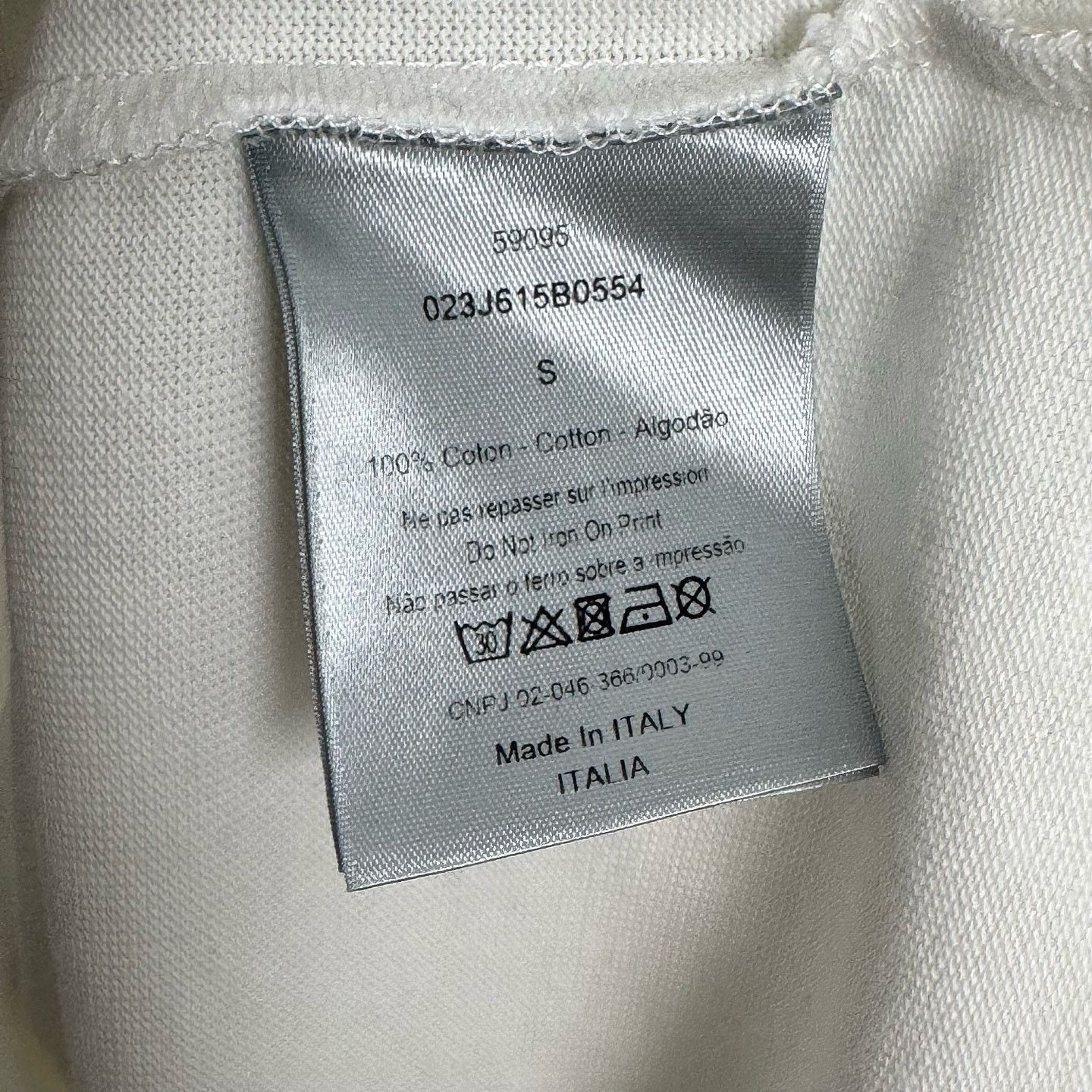 Dior Dior x Daniel Arsham Logo T-Shirt Size S Size US S / EU 44-46 / 1 - 4 Thumbnail