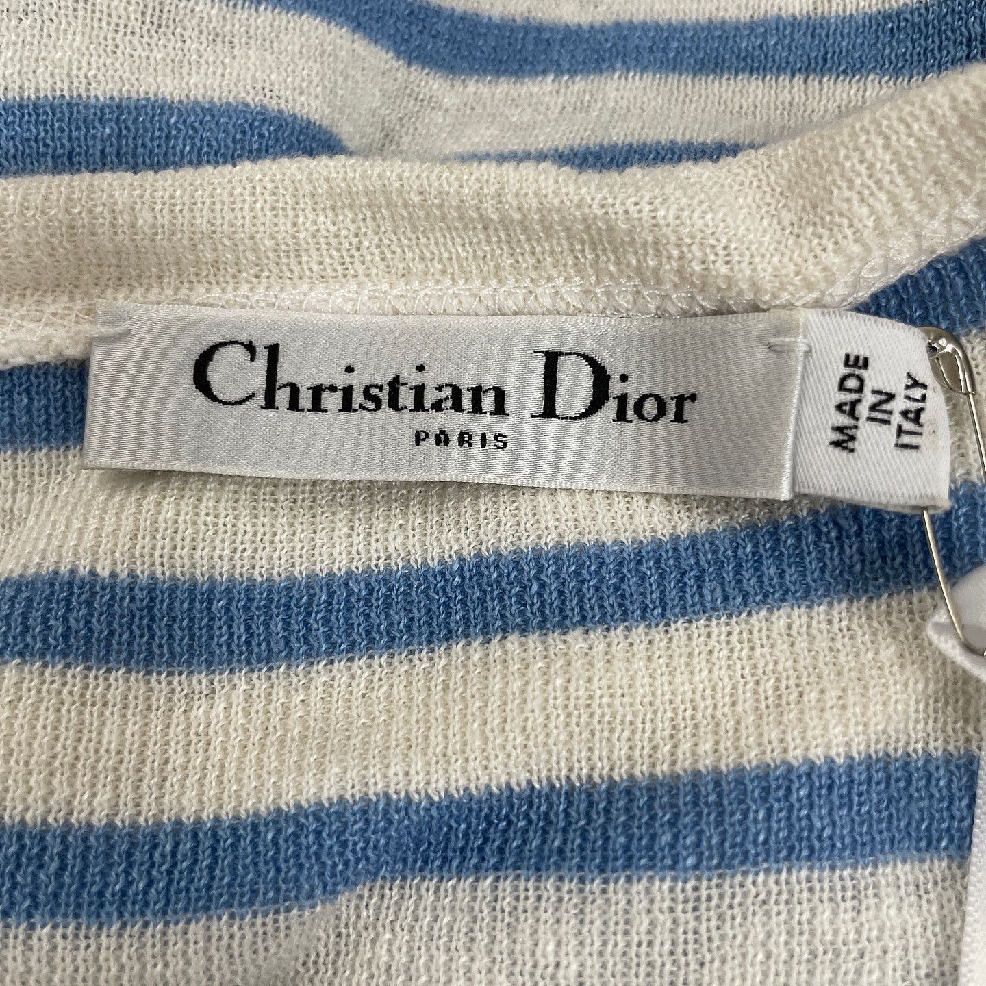 Dior Dior Striped Knit Sweater Size 36 Size XS / US 0-2 / IT 36-38 - 3 Thumbnail