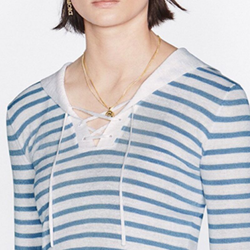 Dior Dior Striped Knit Sweater Size 36 Size XS / US 0-2 / IT 36-38 - 9 Thumbnail