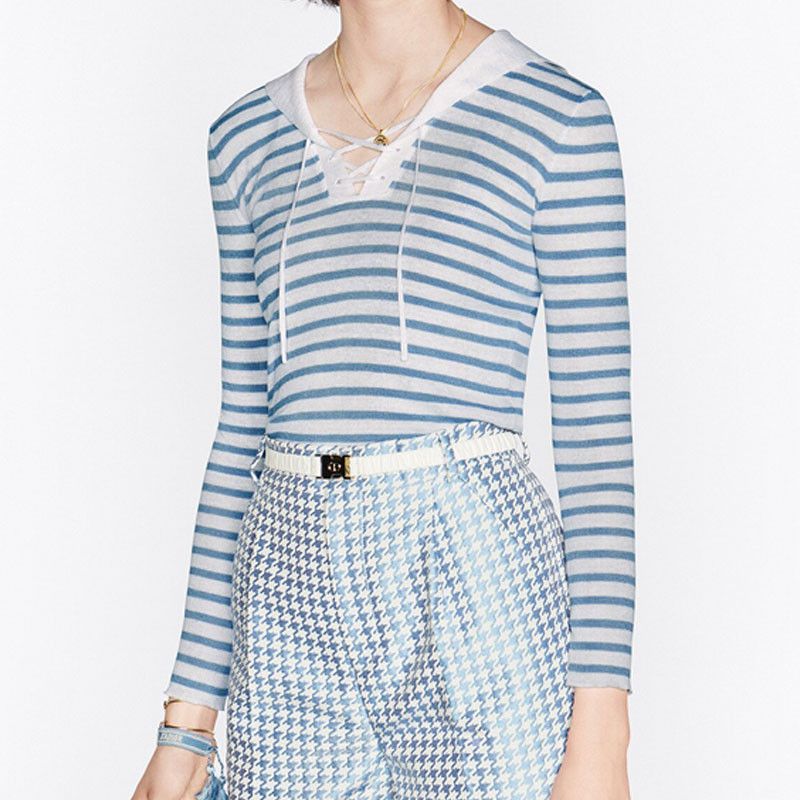 Dior Dior Striped Knit Sweater Size 36 Size XS / US 0-2 / IT 36-38 - 8 Thumbnail