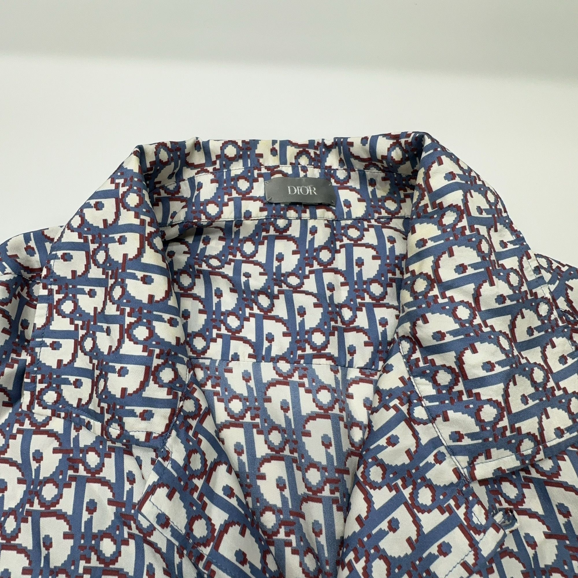 Dior Dior Oblique Silk Shirt Size 42 Size US XS / EU 42 / 0 - 5 Thumbnail