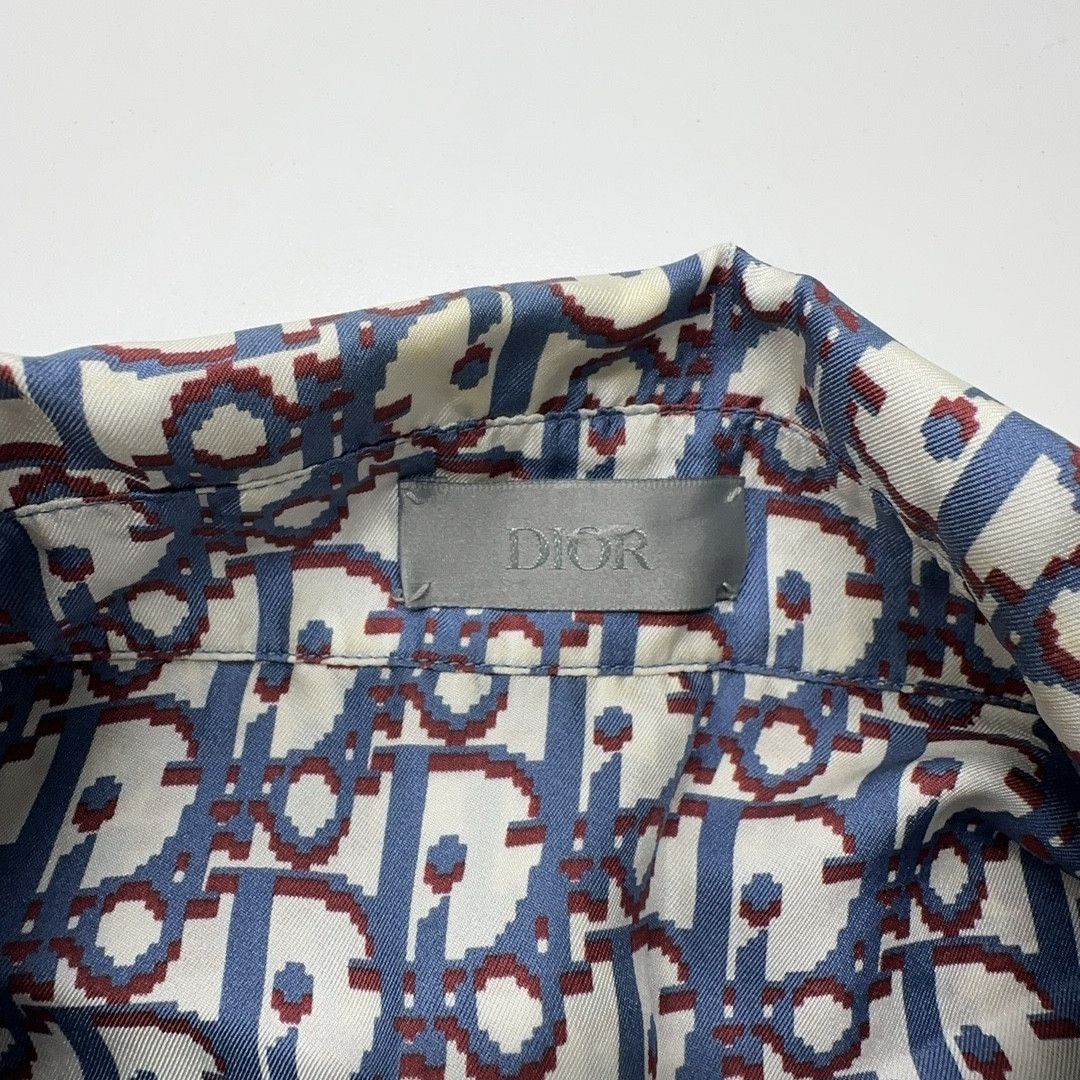 Dior Dior Oblique Silk Shirt Size 42 Size US XS / EU 42 / 0 - 4 Thumbnail