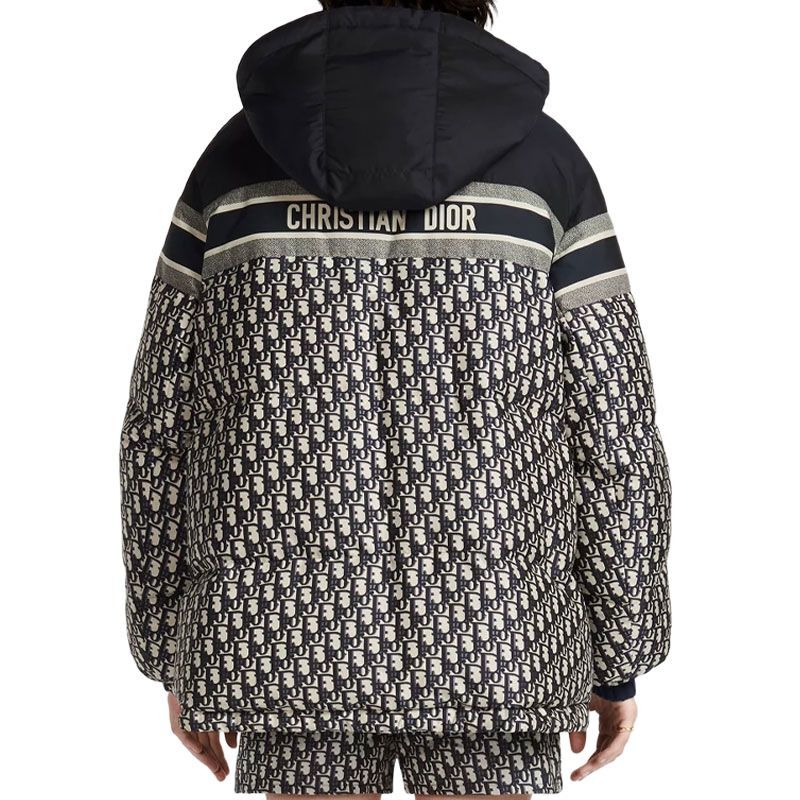 Dior Christian Dior Oblique Reversible Down Jacket Size M Size M / US 6-8 / IT 42-44 - 9 Thumbnail
