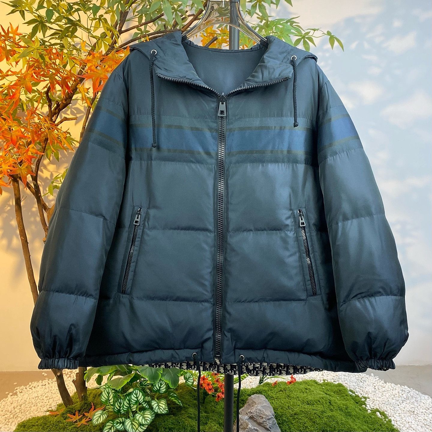 Dior Christian Dior Oblique Reversible Down Jacket Size M Size M / US 6-8 / IT 42-44 - 7 Thumbnail
