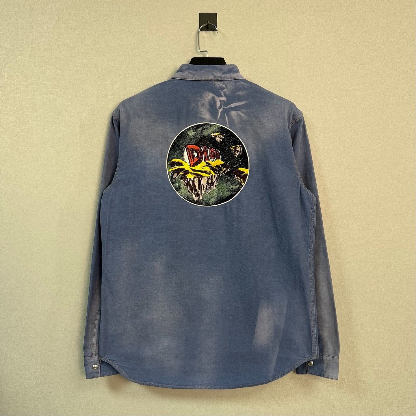 Dior DIOR Embroidered Patch Shirt Size S Size US S / EU 44-46 / 1 - 2 Thumbnail