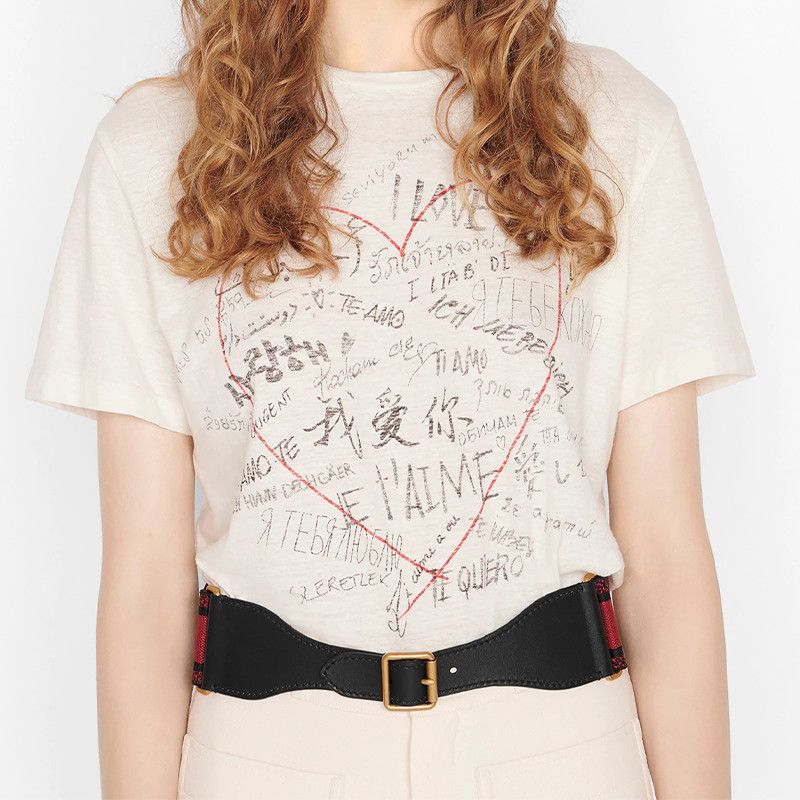 Dior Dior Heart Print Short Sleeve T-Shirt XS Size XS / US 0-2 / IT 36-38 - 9 Thumbnail