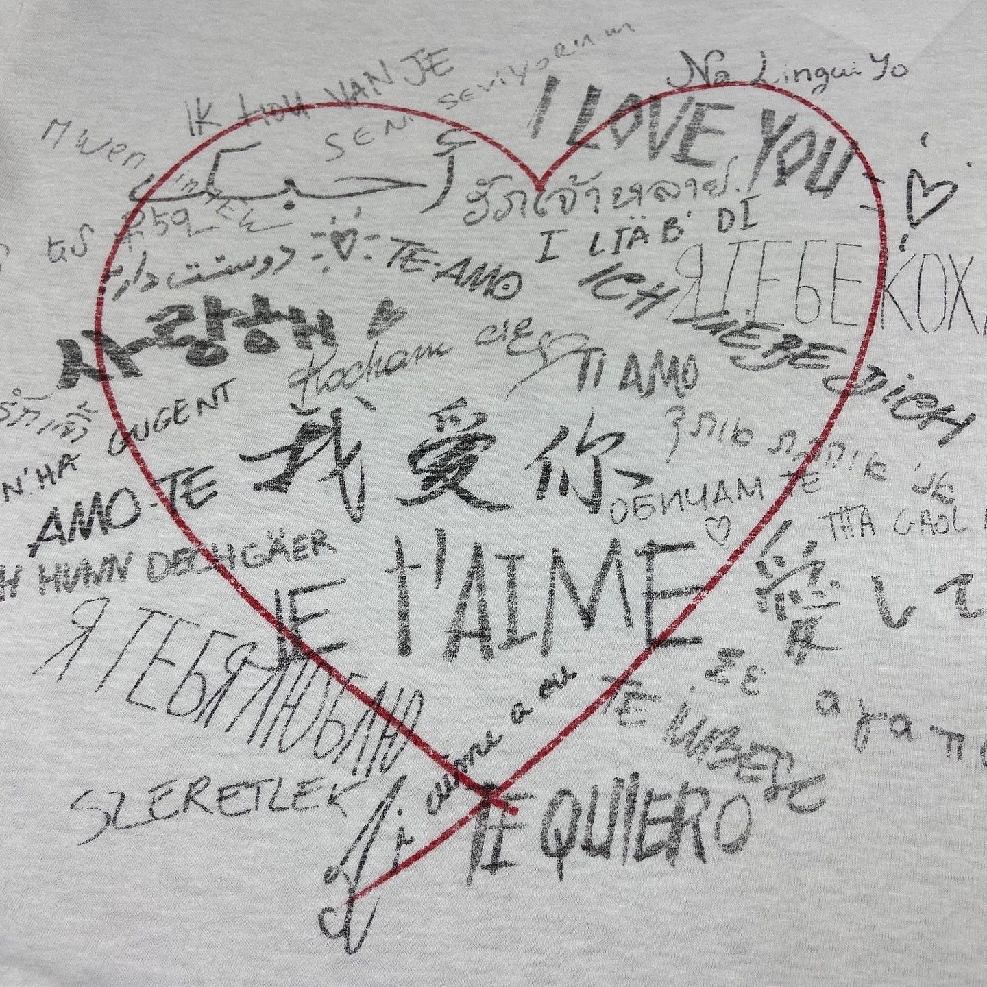 Dior Dior Heart Print Short Sleeve T-Shirt XS Size XS / US 0-2 / IT 36-38 - 5 Thumbnail