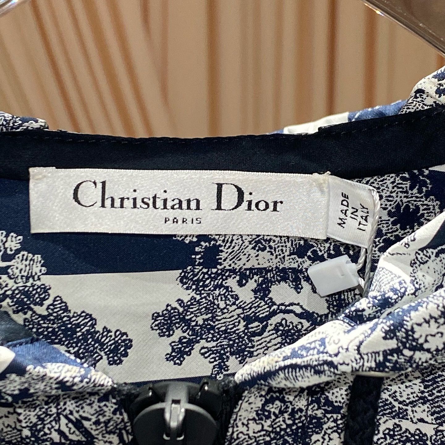 Dior Dior Toile de Jouy Hooded Mini Dress Size FR 34 Size XS / US 0-2 / IT 36-38 - 3 Thumbnail