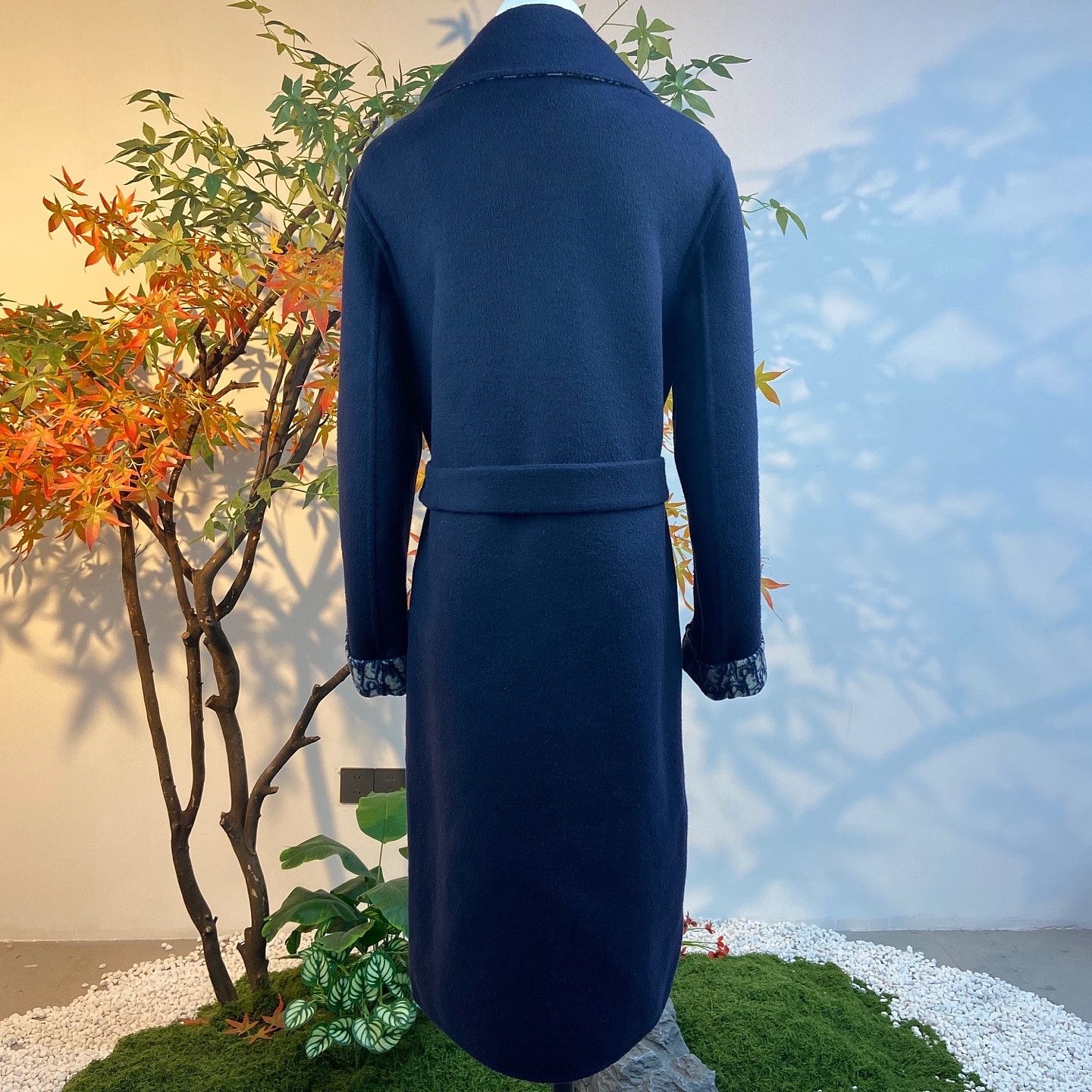 Dior Dior Oblique Double Face Belted Coat Size FR 38 Size S / US 4 / IT 40 - 2 Thumbnail