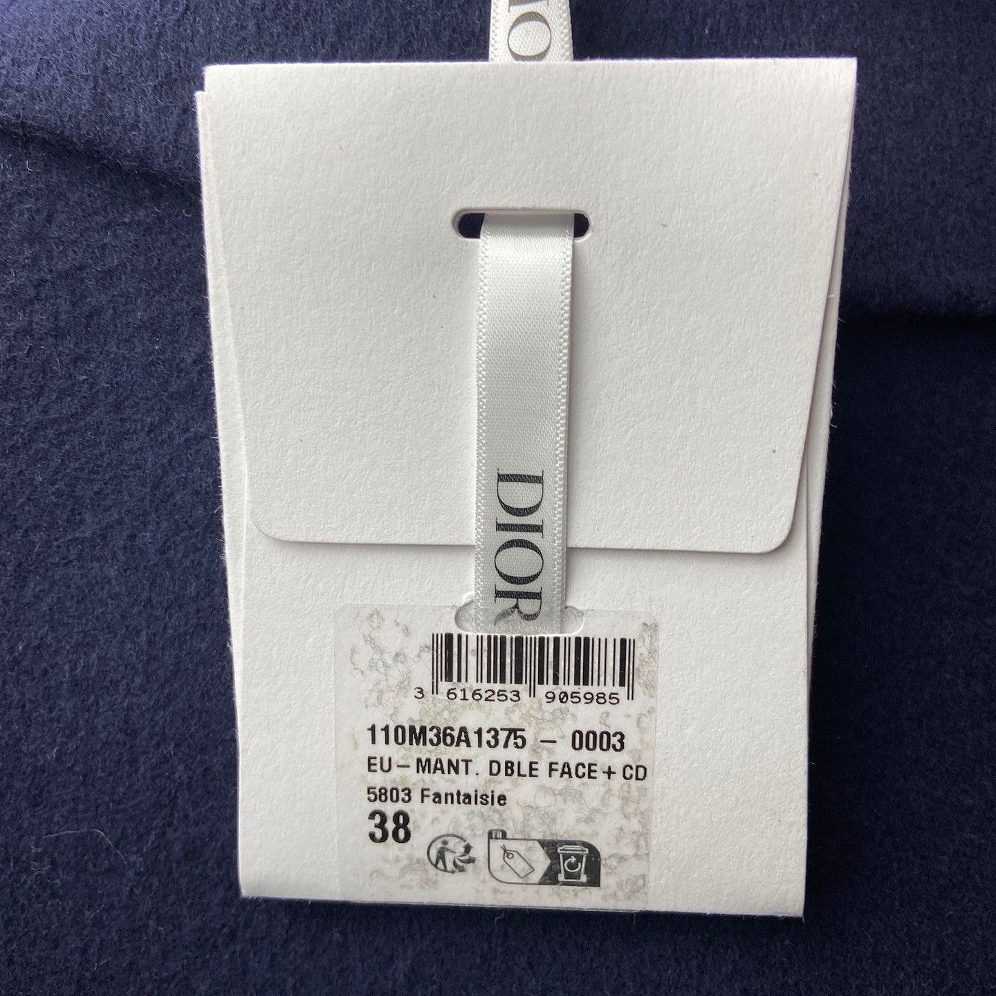 Dior Dior Oblique Double Face Belted Coat Size FR 38 Size S / US 4 / IT 40 - 8 Thumbnail