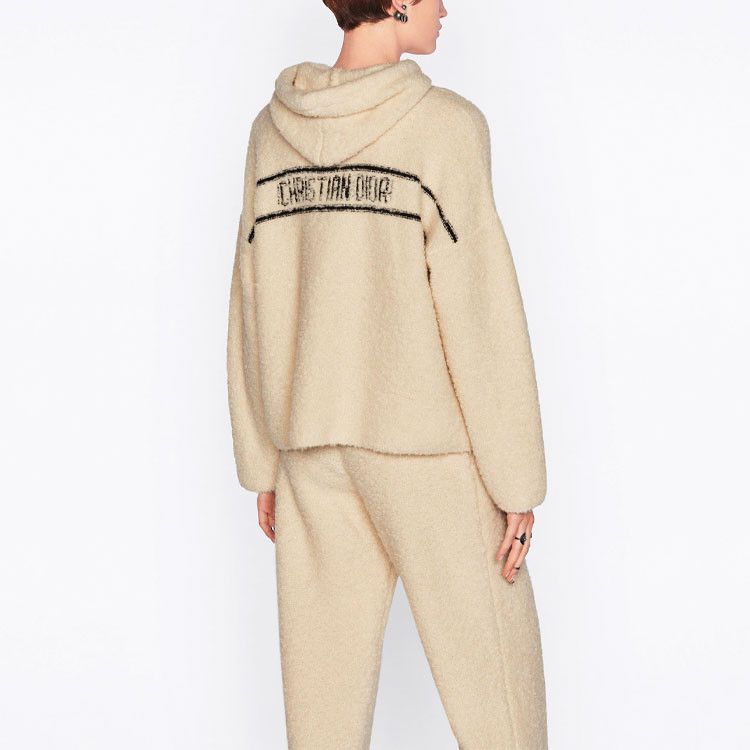 Dior Dior Cashmere Blend Logo Hoodie Size M Size M / US 6-8 / IT 42-44 - 7 Thumbnail