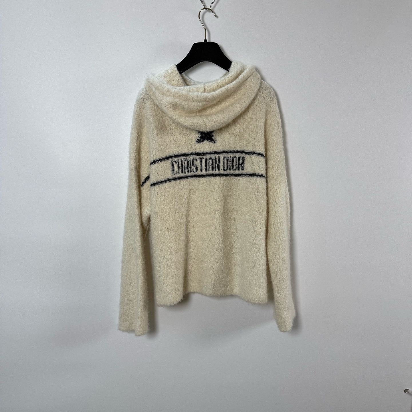 Dior Dior Cashmere Blend Logo Hoodie Size M Size M / US 6-8 / IT 42-44 - 2 Thumbnail