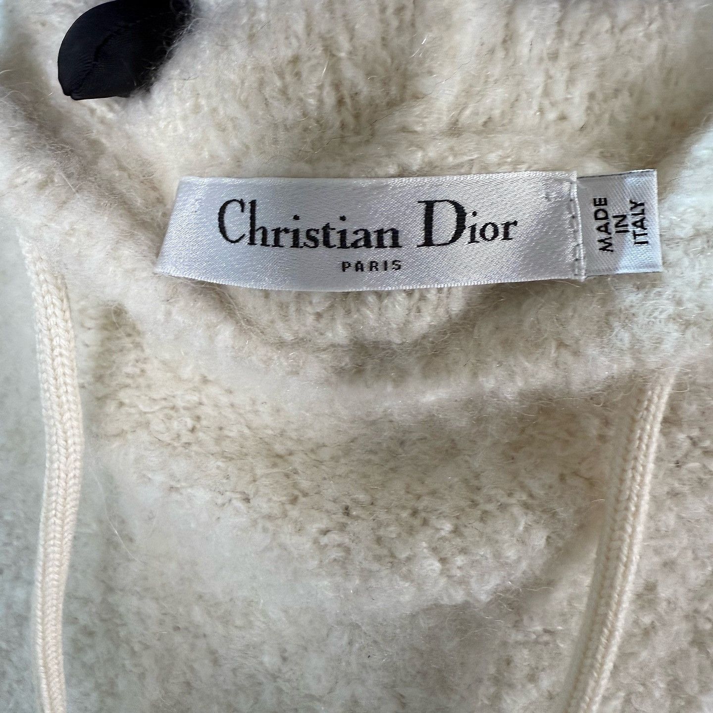 Dior Dior Cashmere Blend Logo Hoodie Size M Size M / US 6-8 / IT 42-44 - 3 Thumbnail
