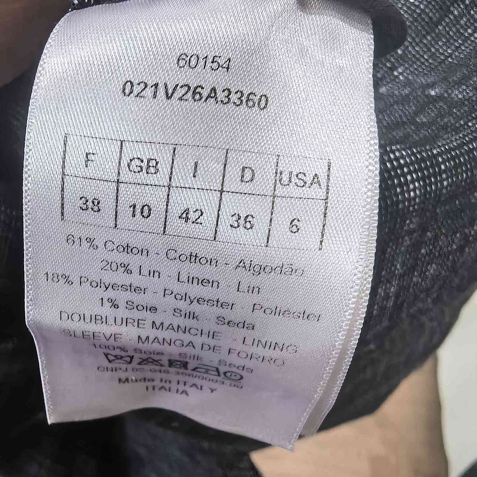 Dior Christian Dior Textured Blazer Size 38 Size S / US 4 / IT 40 - 4 Thumbnail