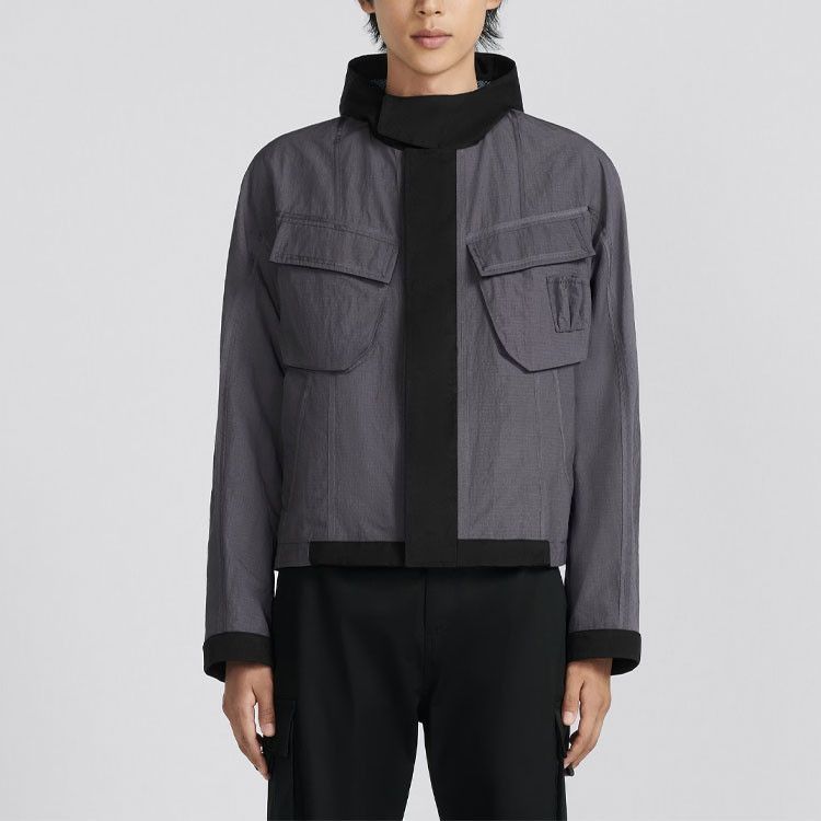 Dior Dior Hooded Zip Jacket Size 52 Size US L / EU 52-54 / 3 - 6 Thumbnail