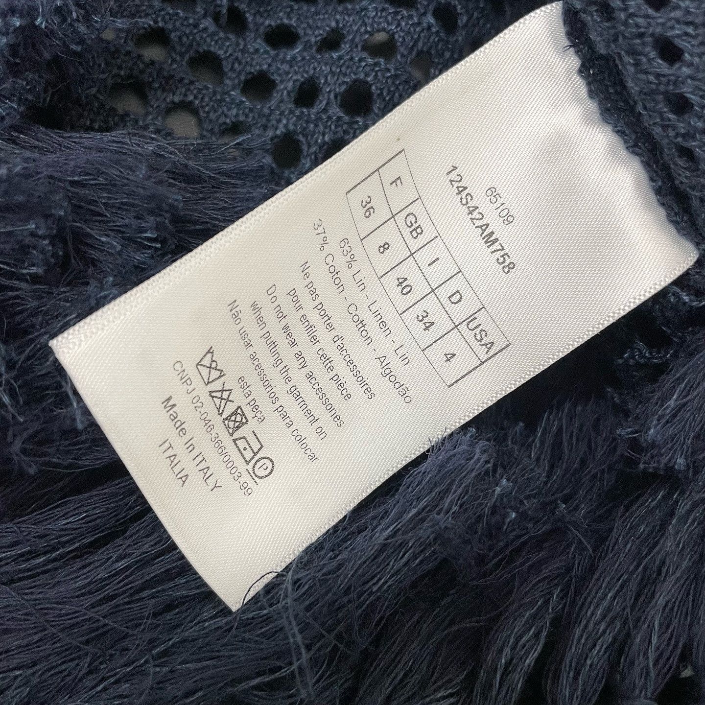 Dior Christian Dior Open Knit Tassel Sweater Size 36 Size XS / US 0-2 / IT 36-38 - 4 Thumbnail