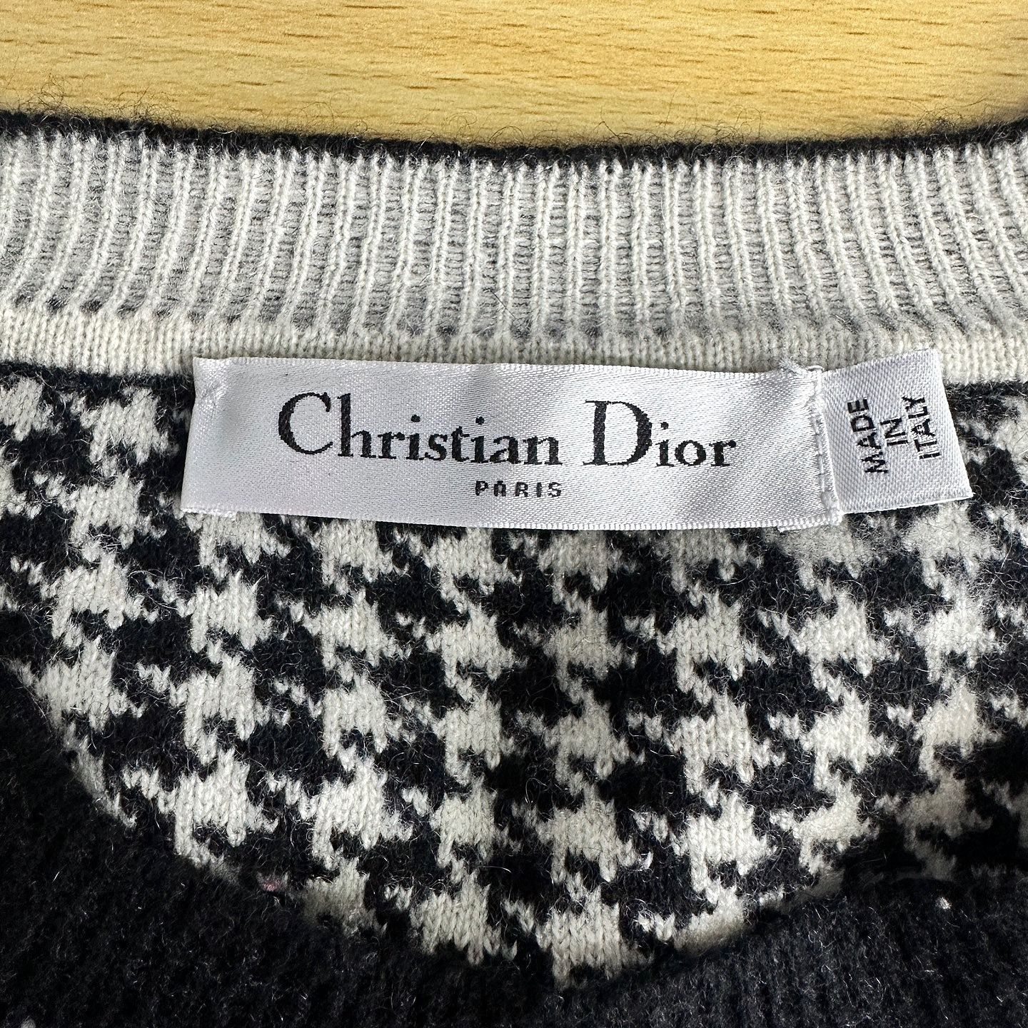Dior Dior Houndstooth Sweater Size 36 Size XS / US 0-2 / IT 36-38 - 3 Thumbnail