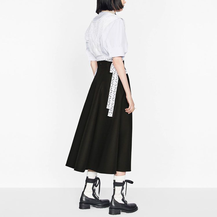 Dior Christian Dior 30 Montaigne Wool Silk Midi Skirt Size 42 Size 30" / US 8 / IT 44 - 10 Thumbnail